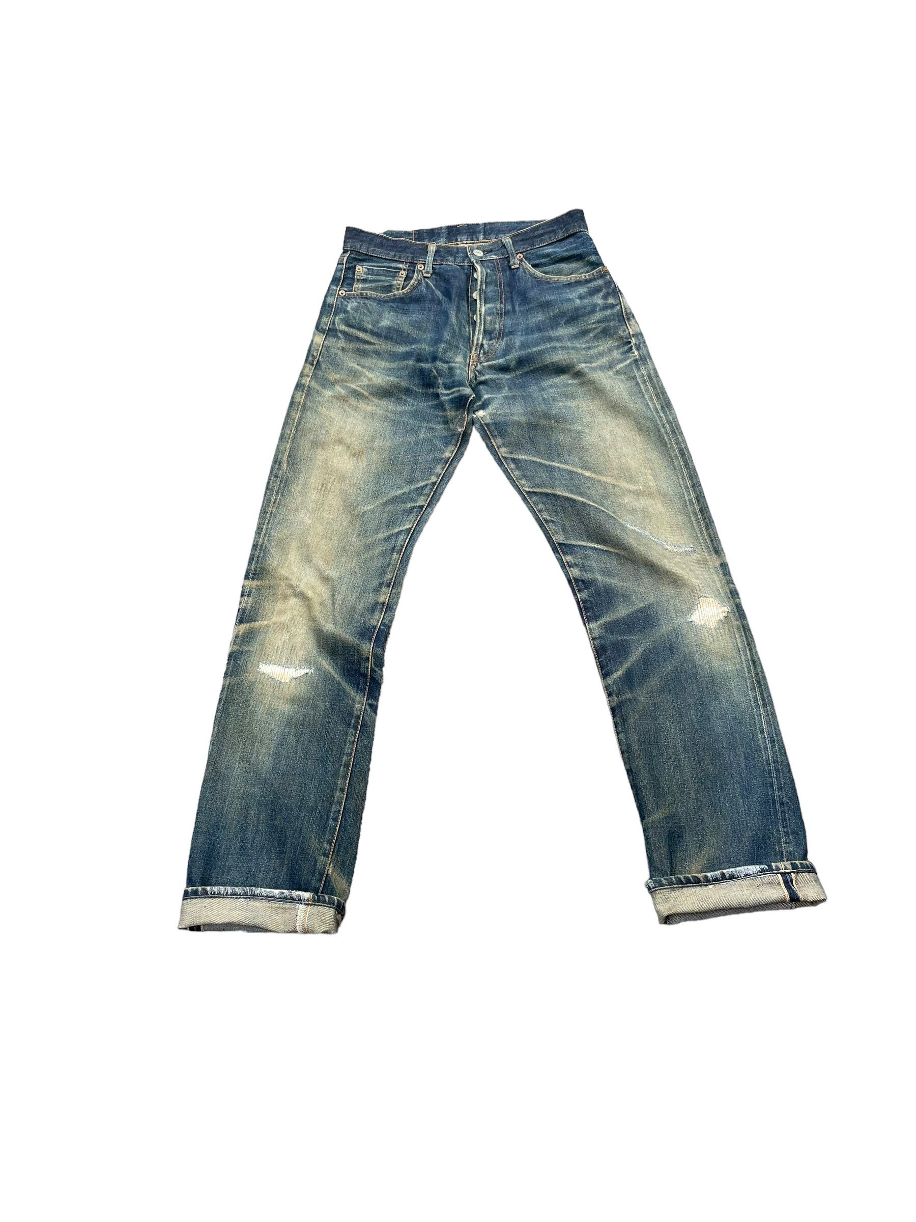 Octopus Vintage Octopus Army Selvedge Distresed Denim Size US 30 / EU 46 - 1 Thumbnail