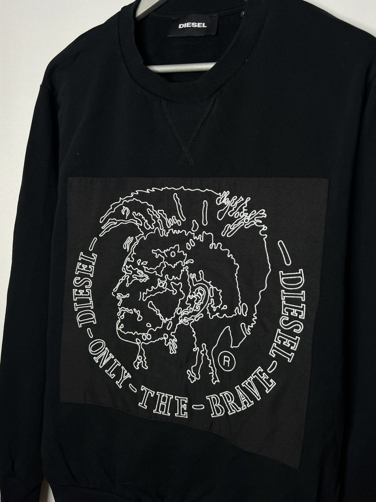 Diesel Diesel Only The Brave Big Logo Sweatshirt Long Sleeve Size US M / EU 48-50 / 2 - 3 Thumbnail