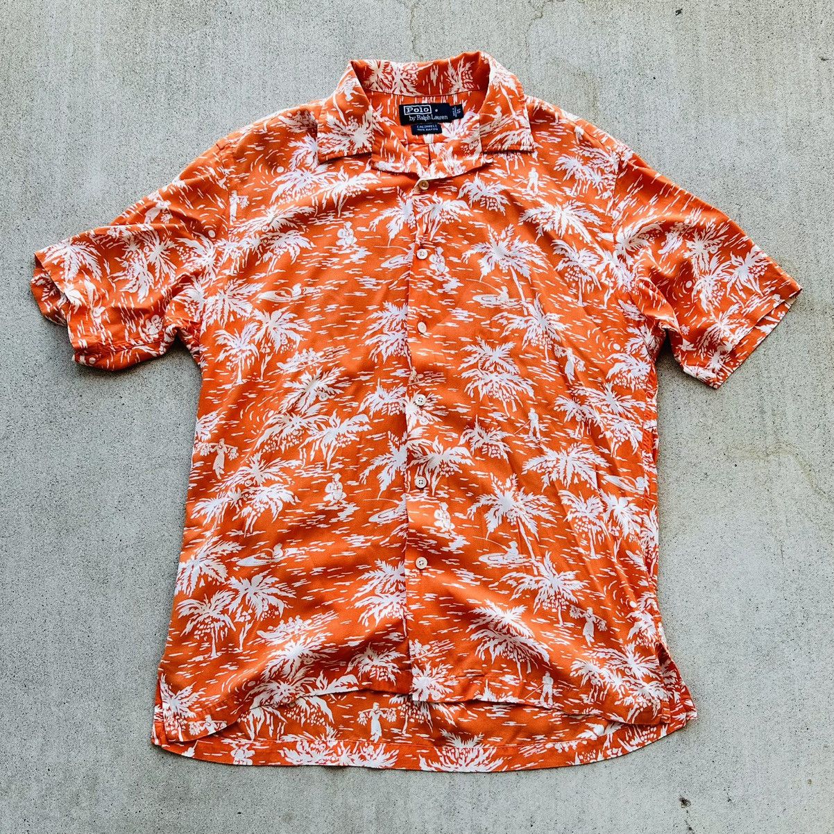 【90s/vintage】Ralph Lauren CALDWELL 白　XL Vintage 90's Polo Ralph Lauren Caldwell Silk Blend Loop