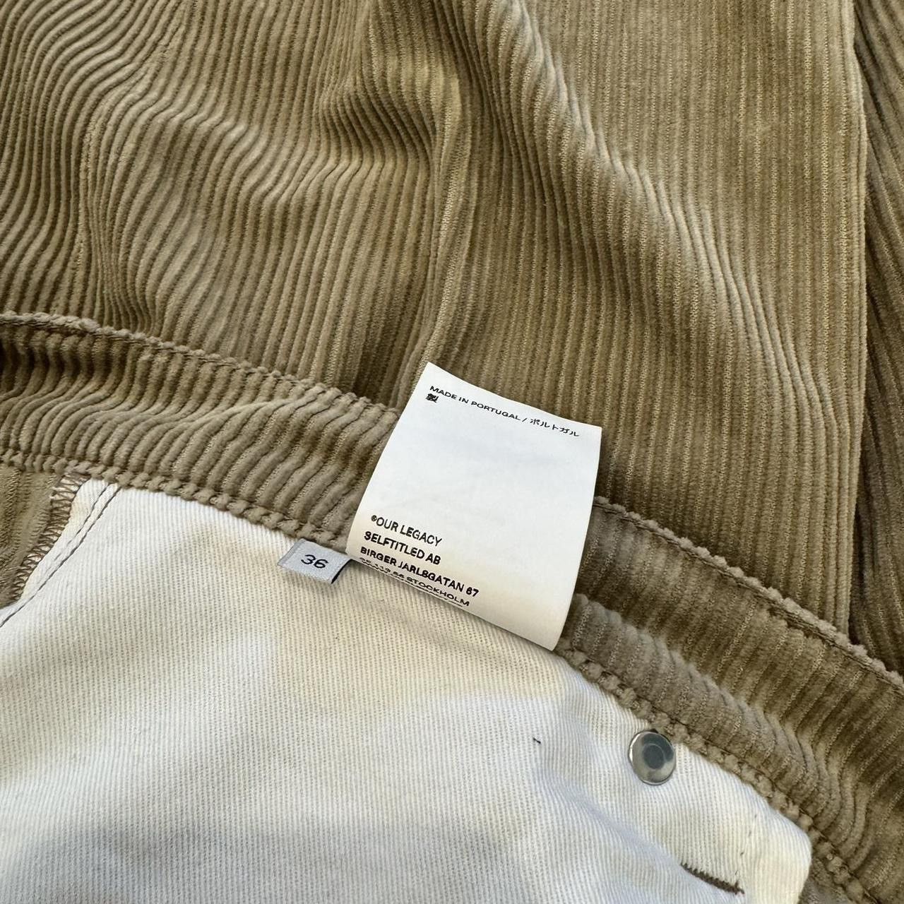 Our Legacy Our Legacy Corduroy Pants Sabot Cut Size US 36 / EU 52 - 3 Thumbnail