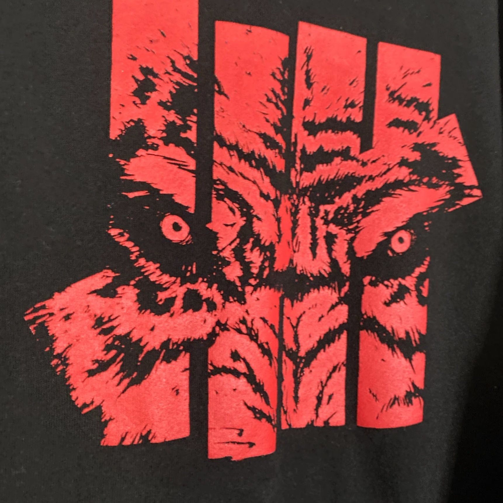 Undefeated VINTAGE Undefeated Wolf Sweatshirt Crewneck Fleece Black Mens XL Size US XL / EU 56 / 4 - 7 Thumbnail