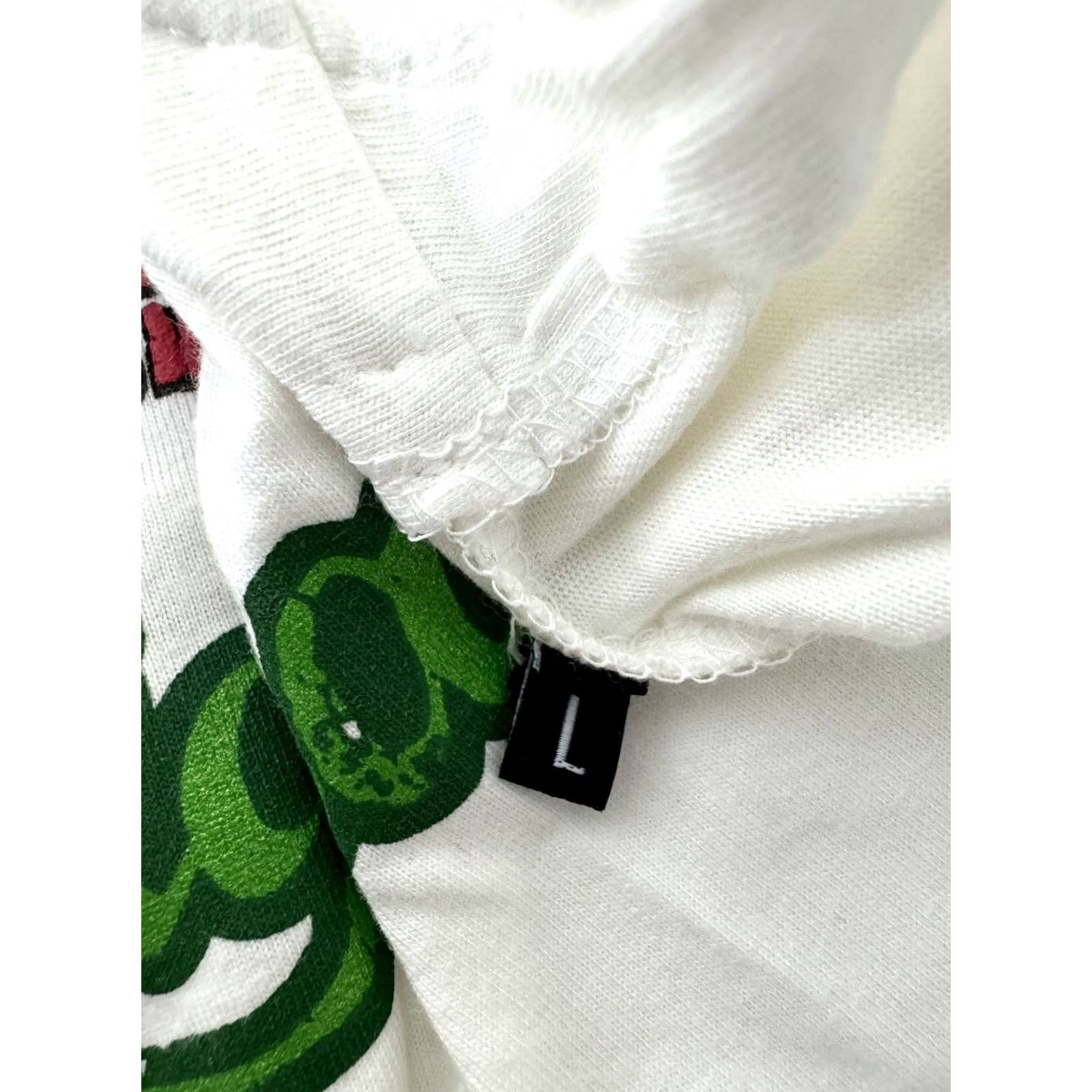 Desigual Desigual Shirt Womens L White Short Sleeve Tunic 55T25R2 Size L / US 10 / IT 46 - 6 Thumbnail