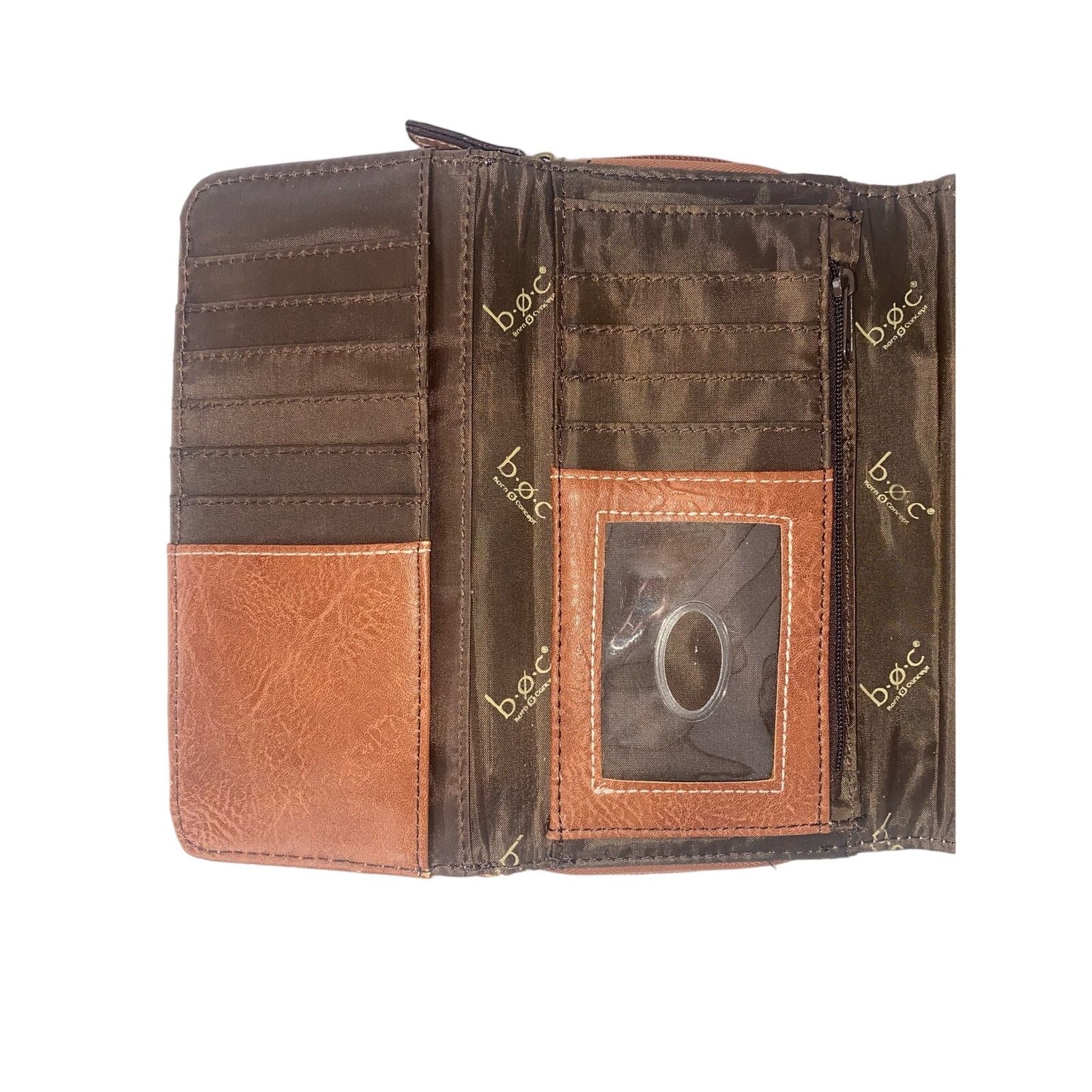 Boc boc milestone deluxe wallet carved faux leather preloved Size ONE SIZE - 6 Thumbnail