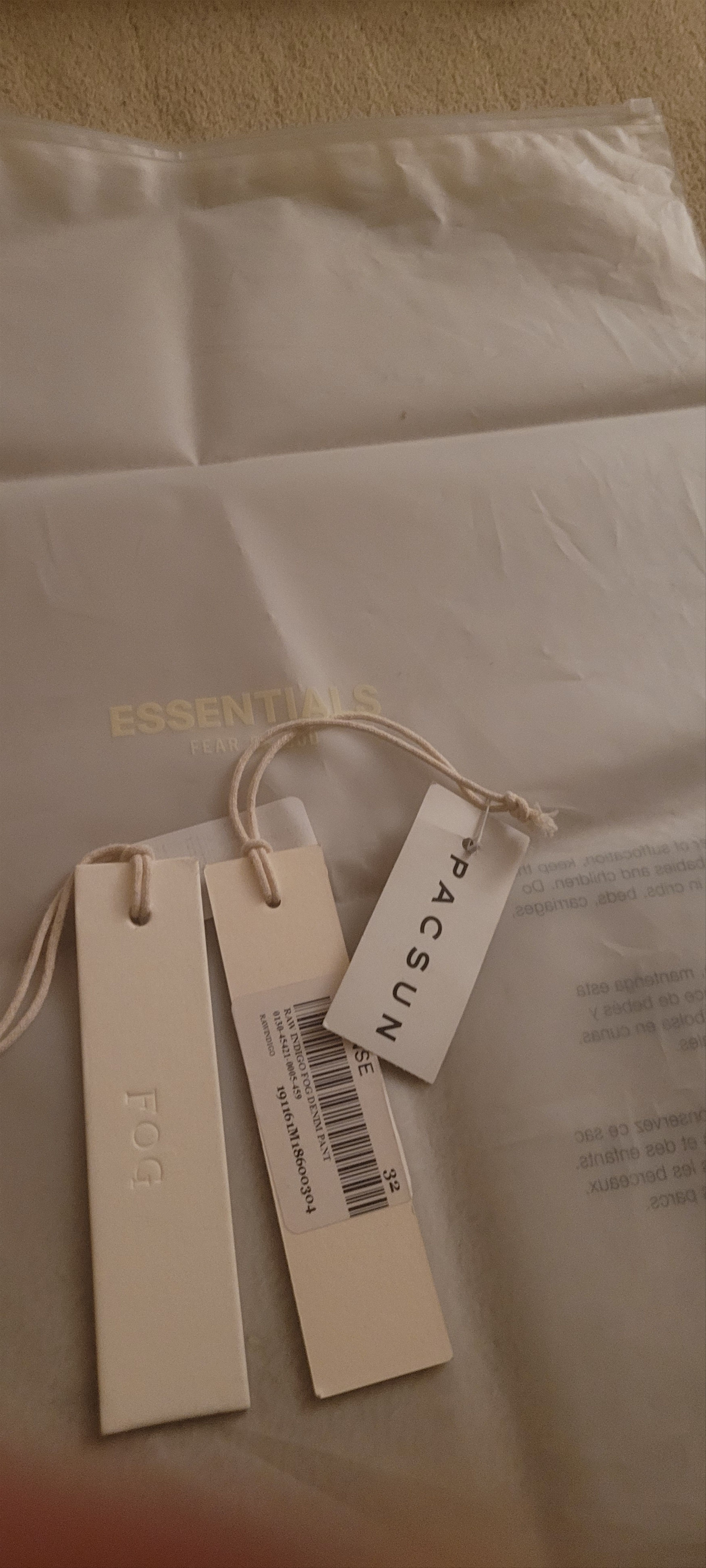 Essentials Essentials Fear of God 2018 Archive Kurabo Japanese Denim Size US 32 / EU 48 - 11 Thumbnail
