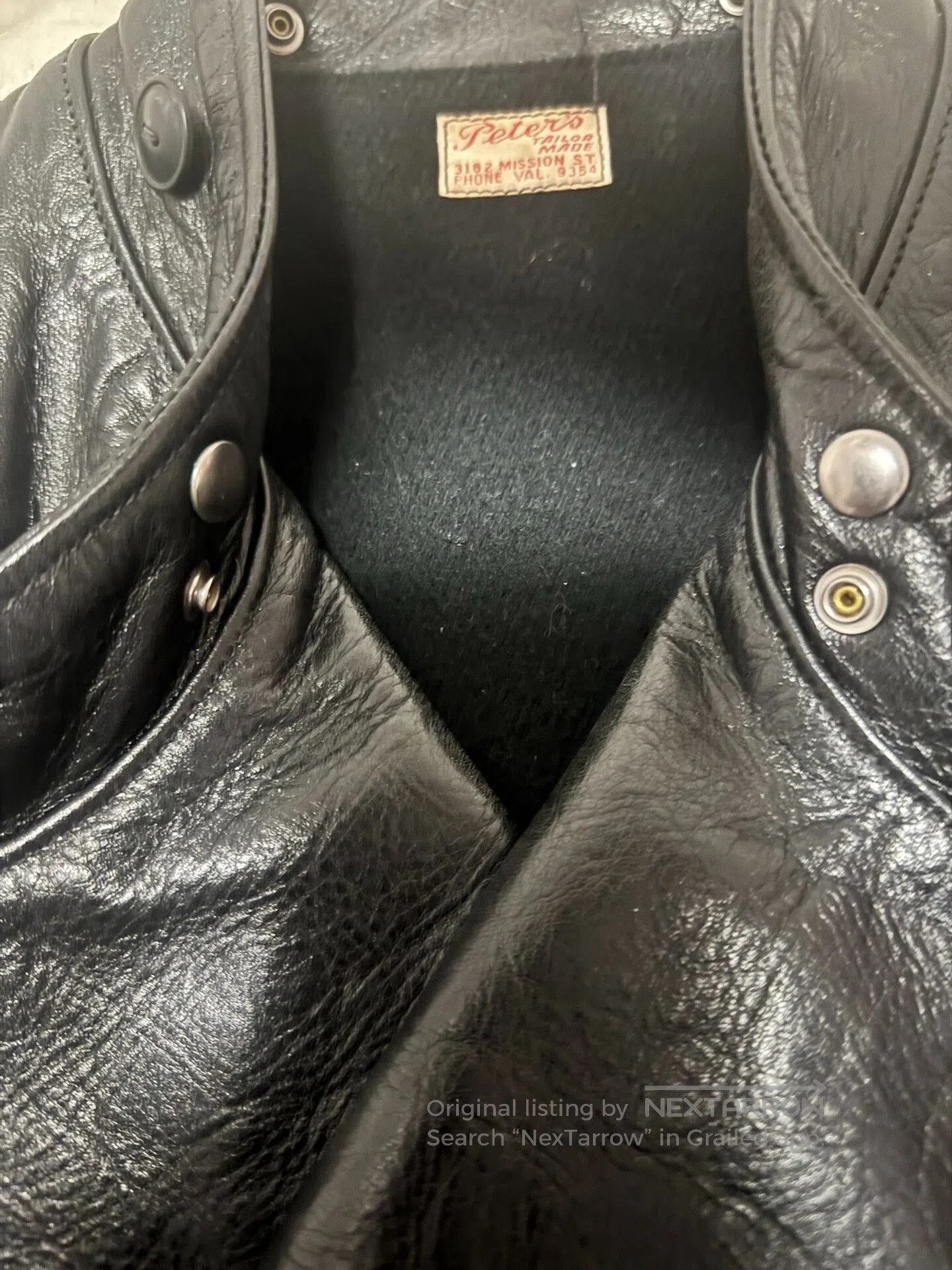 Freewheelers Vintage Freewheelers Black Leather Jacket. Size US XS / EU 42 / 0 - 2 Thumbnail