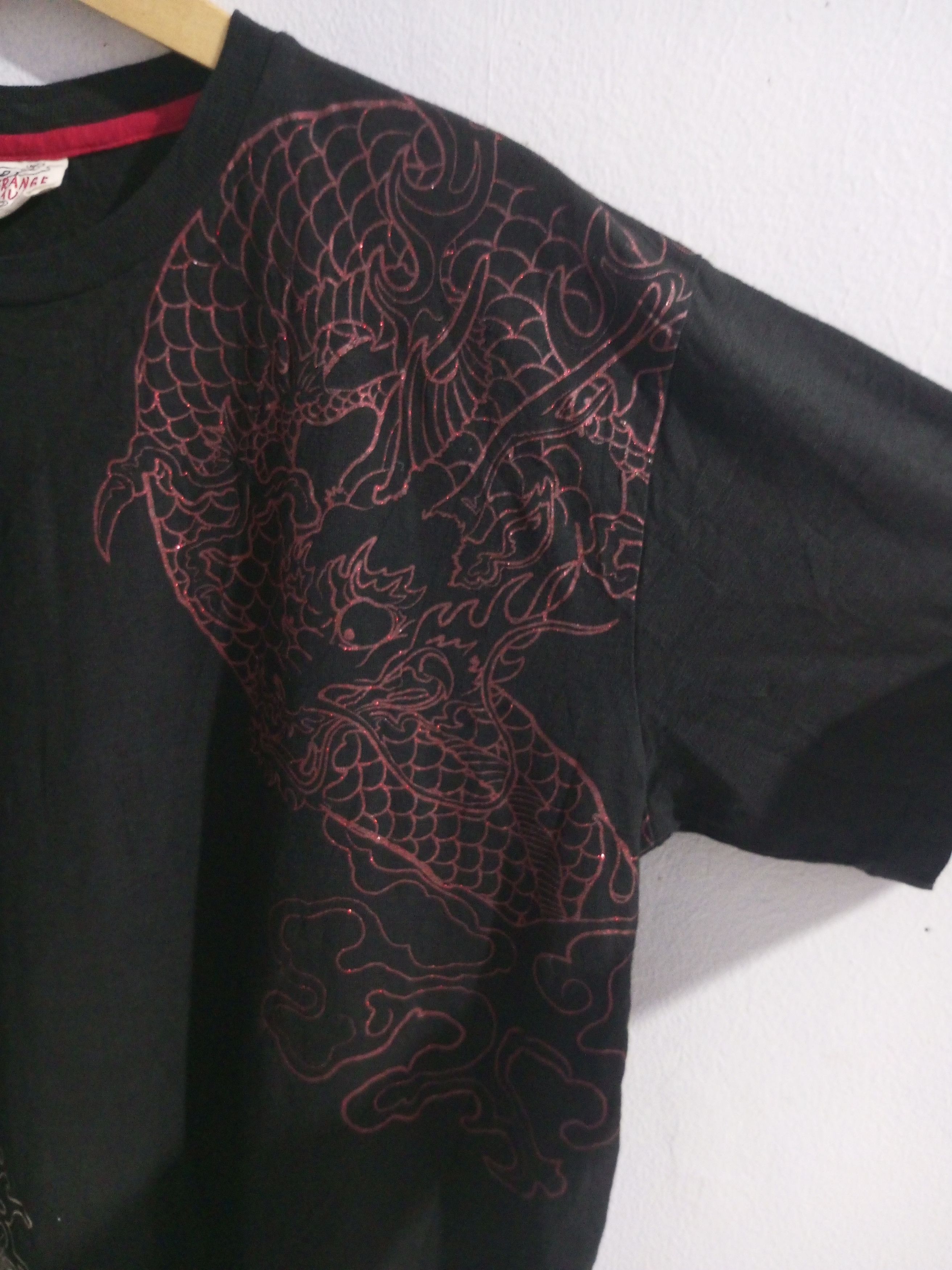 20471120 Vintage strange heaven dragon sukajan tee Size US XL / EU 56 / 4 - 3 Thumbnail