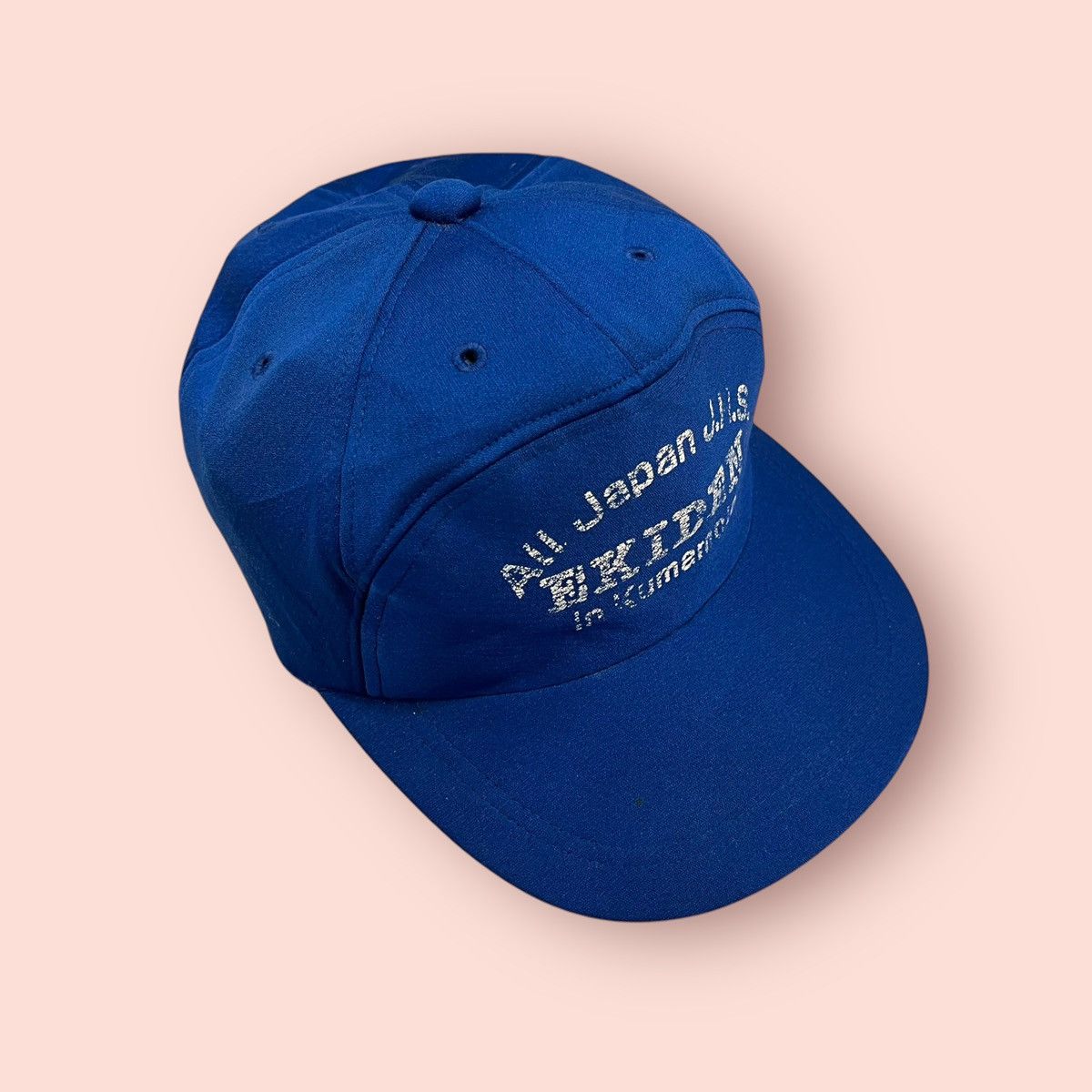 Mizuno VINTAGE MIZUNO ALL JAPAN JHS EKIDEN 7 PANEL STRAPBACK HAT Size ONE SIZE - 11 Thumbnail