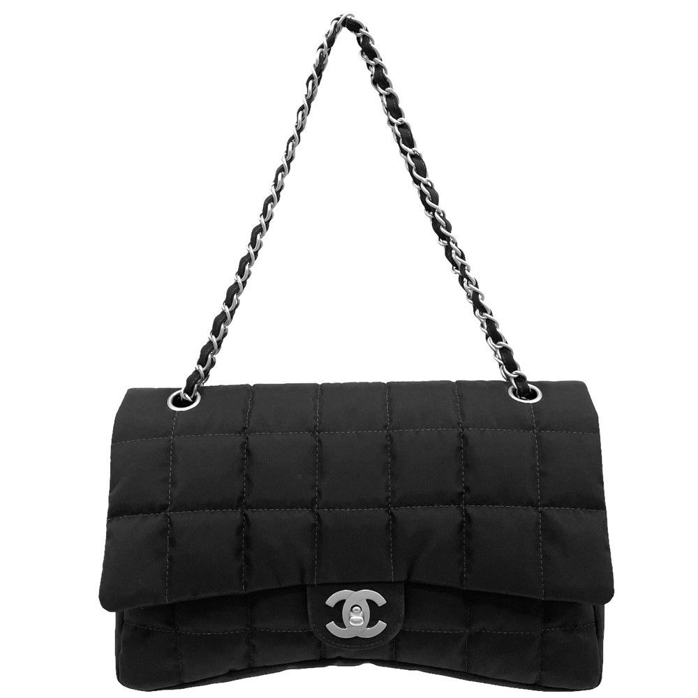 Chanel Turnlock Double Chain Shoulder Bag