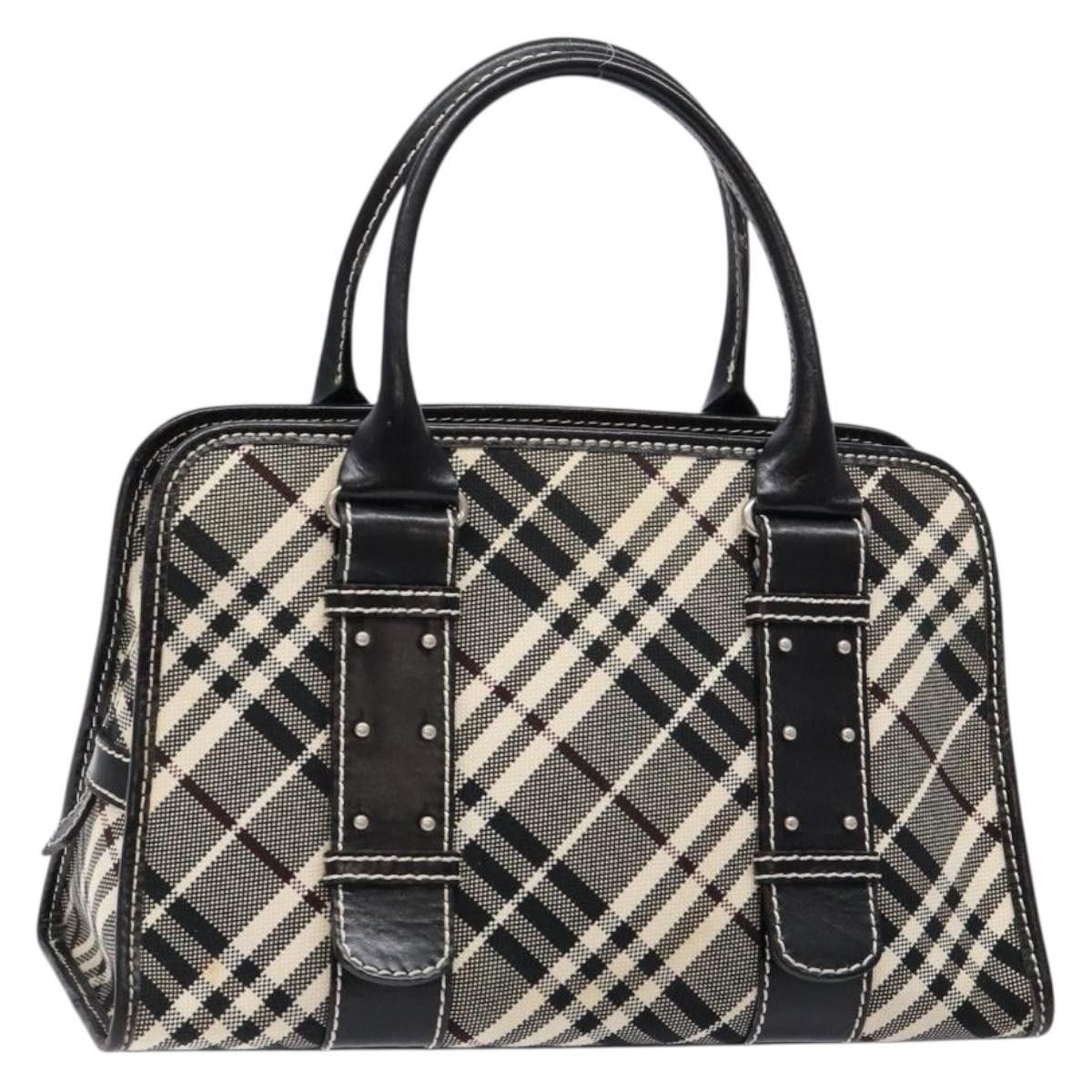 Burberry Burberry Belted handle handbag Nova check canvas Size ONE SIZE - 1 Thumbnail