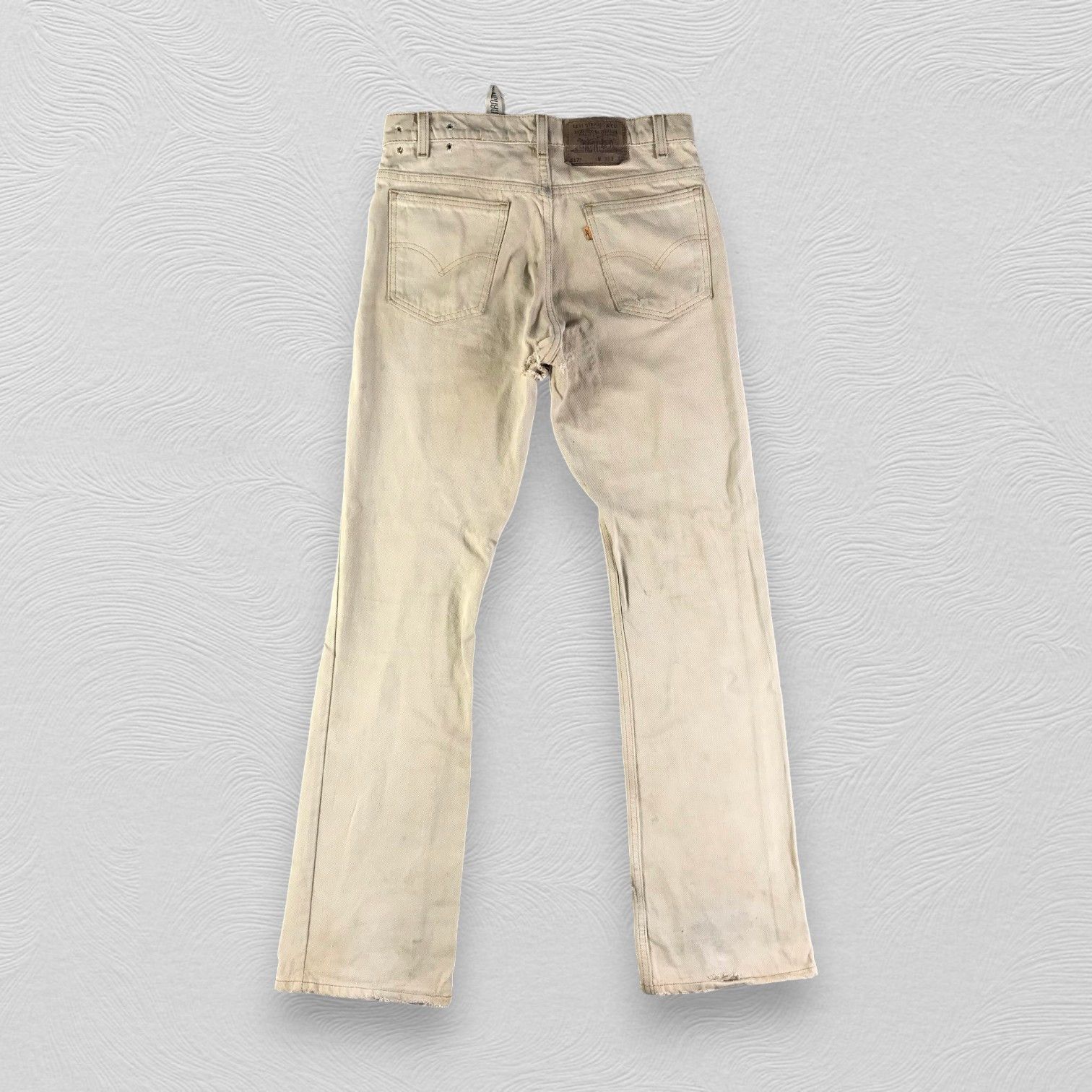 Levi's Vintage Levis 517 N Hollywood Price Kilomanjaro Flare Jeans Size US 32 / EU 48 - 2 Thumbnail