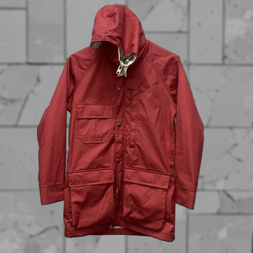 Vintage VTG Woolrich Full Zip Jacket Women's XS Red USA Theme Ladies Jacket Full Zip USA Red Woolrich Womens XS Size XS / US 0-2 / IT 36-38 - 1 Thumbnail