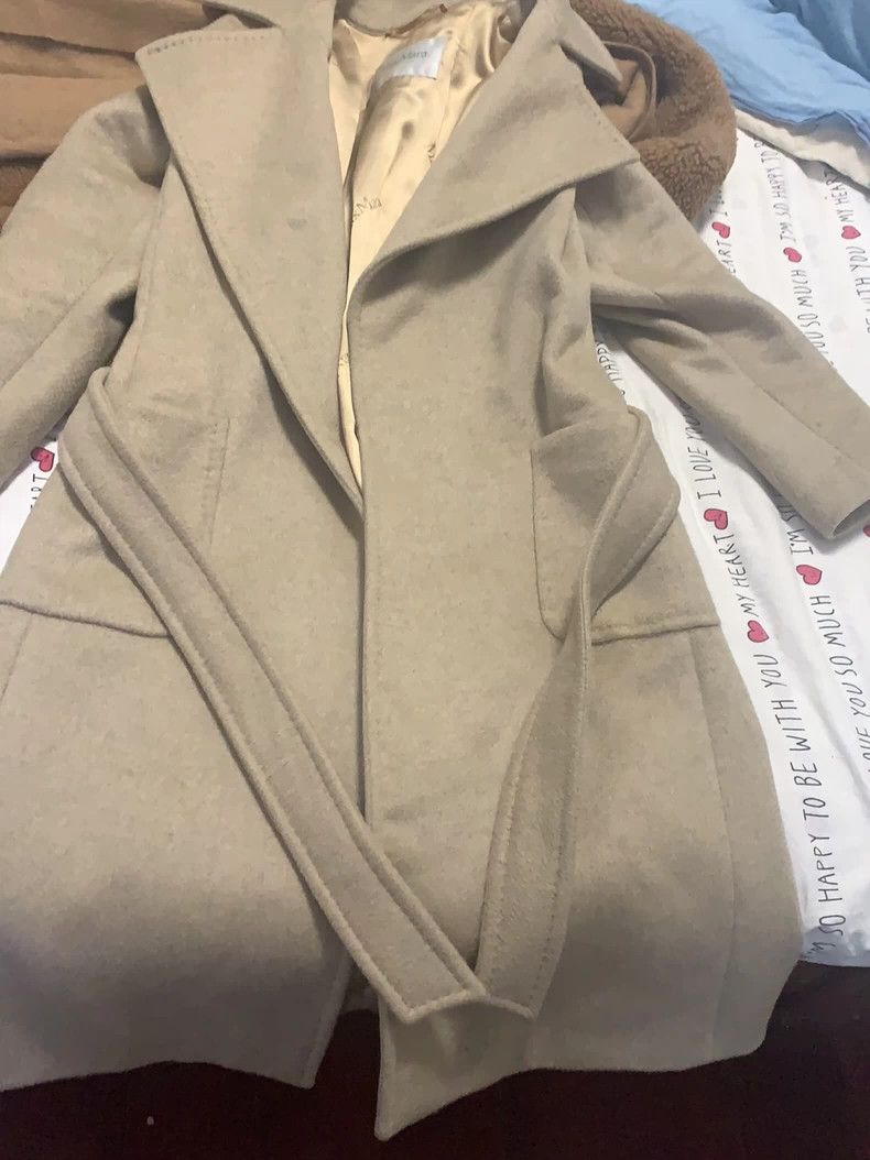 Max Mara Max Mara Wool coat Size L / US 10 / IT 46 - 1 Thumbnail
