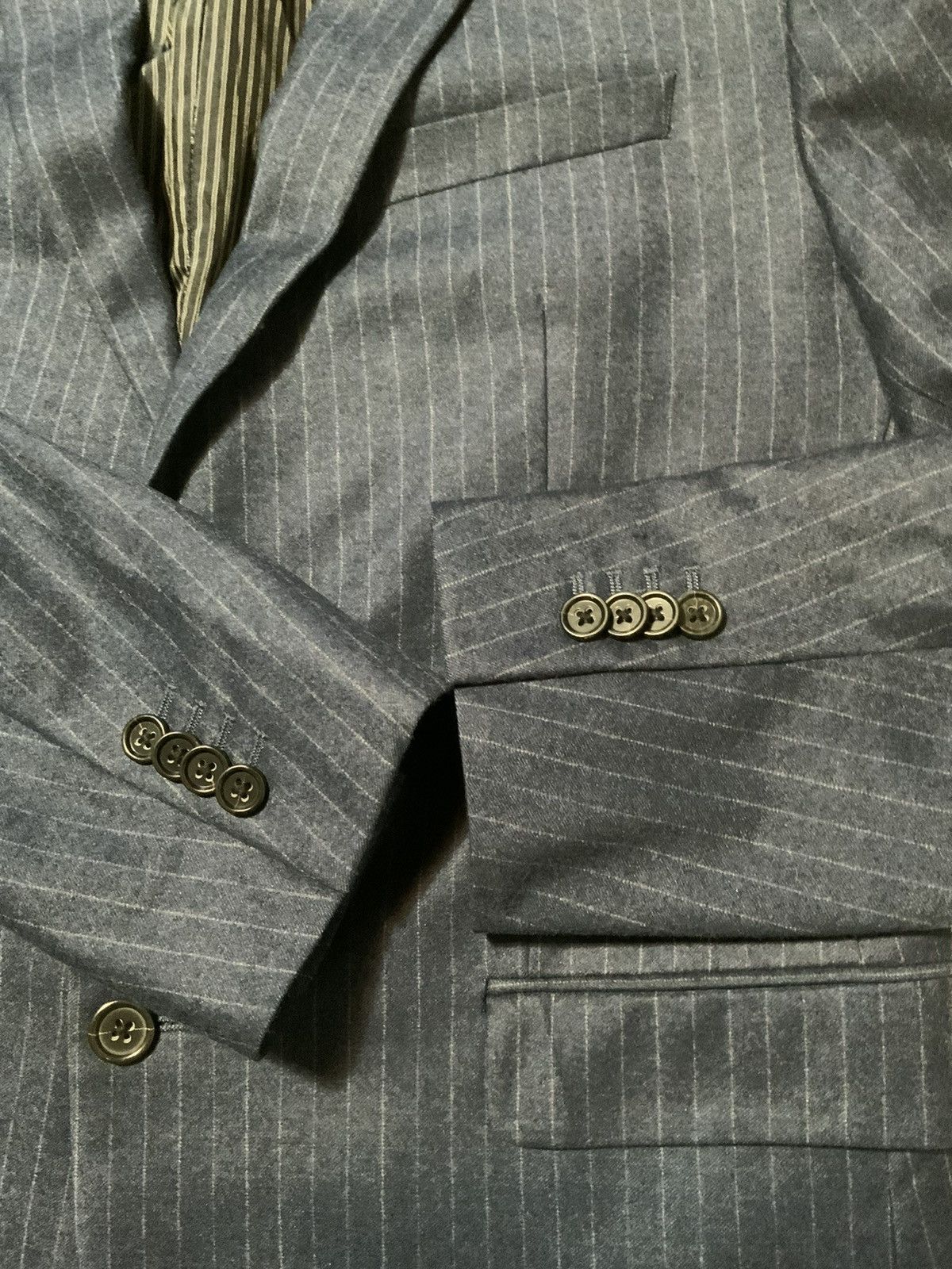 Banana Republic Banana Republic Marzotto Wool Sportscoat Blazer Jacket Size 42R - 9 Thumbnail