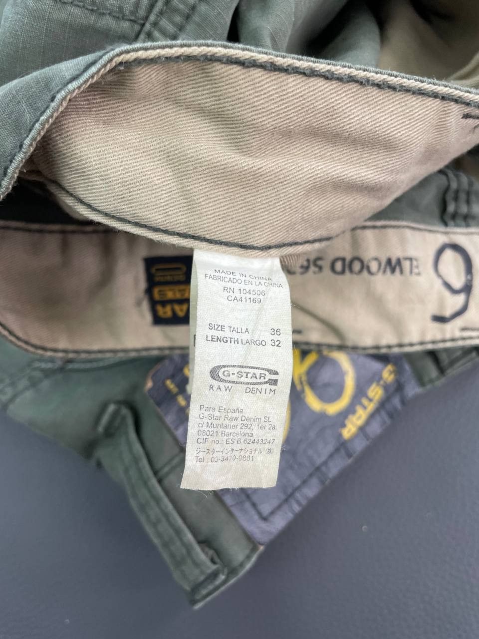 G-Star Vintage pants G Star Raw 96 denim baggy flared Japan Elewood Size US 32 / EU 48 - 9 Thumbnail