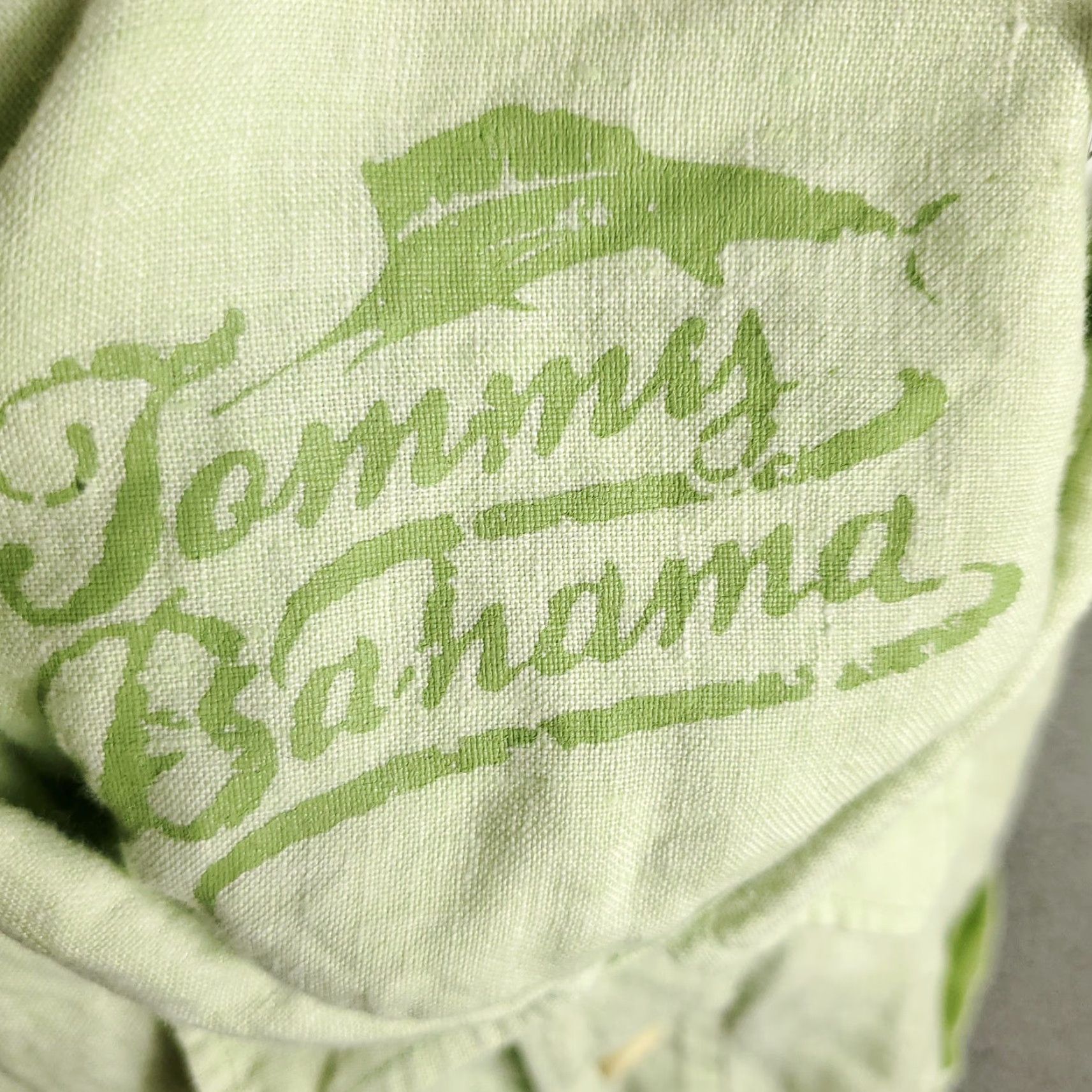 Tommy Bahama Tommy Bahama Shirt Mens XL Green Linen Button-Up Long Sleeve Shirt - Button Up, Linen, Green, Tommy Bahama, Mens, XL Size US XL / EU 56 / 4 - 7 Thumbnail
