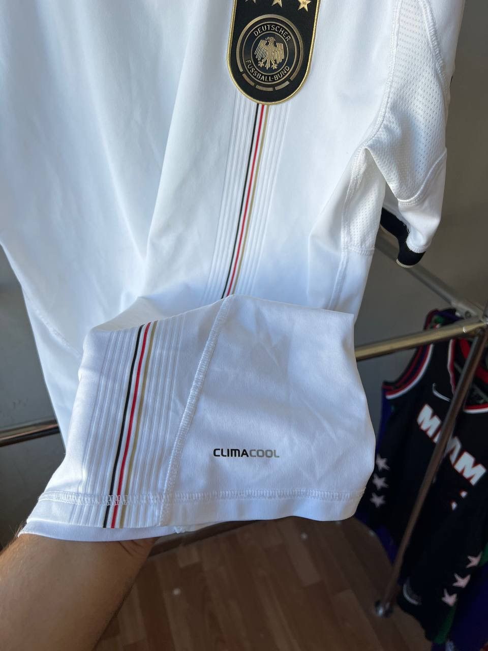 Adidas 2009/10 GERMANY ADIDAS HOME SOCCER JERSEY FOOTBALL SHIRT XXL Size US XL / EU 56 / 4 - 13 Thumbnail