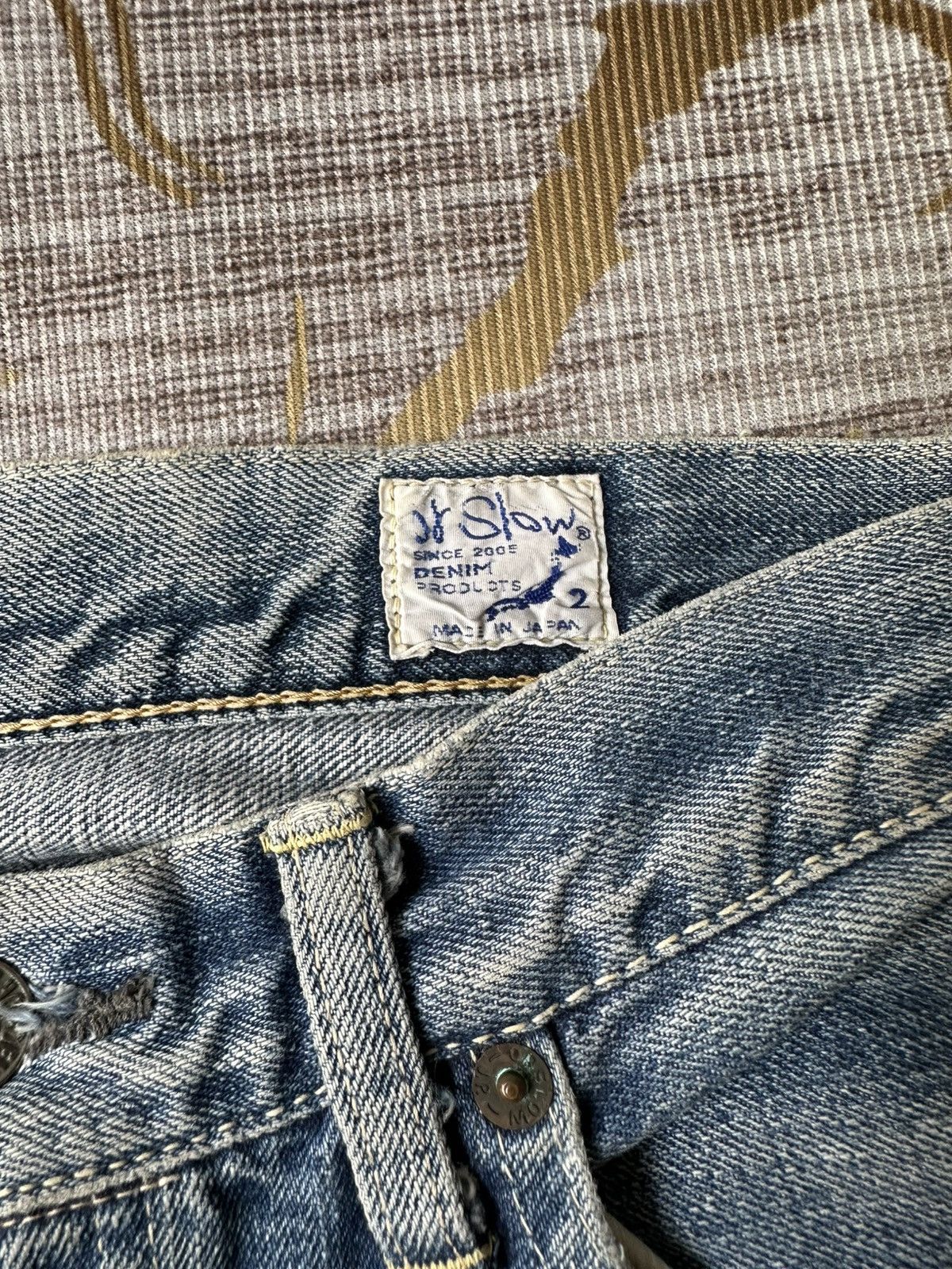Orslow Orslow Japan Selvedge Faded Blue Denim Size US 30 / EU 46 - 17 Thumbnail