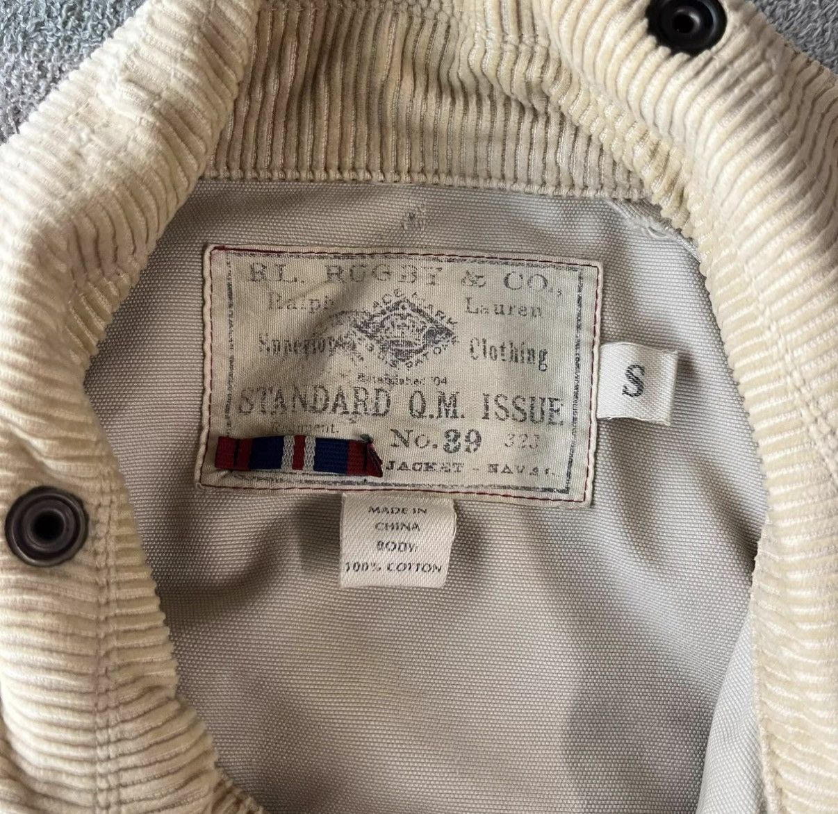 RRL Ralph Lauren Ralph Lauren Double RL Rugby Fireman Coat Trench Jacket K22 Size US S / EU 44-46 / 1 - 4 Thumbnail