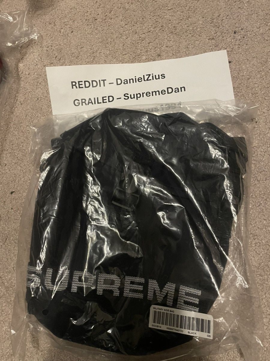 Supreme Supreme Field Side Bag 'Black' Size ONE SIZE - 2 Thumbnail