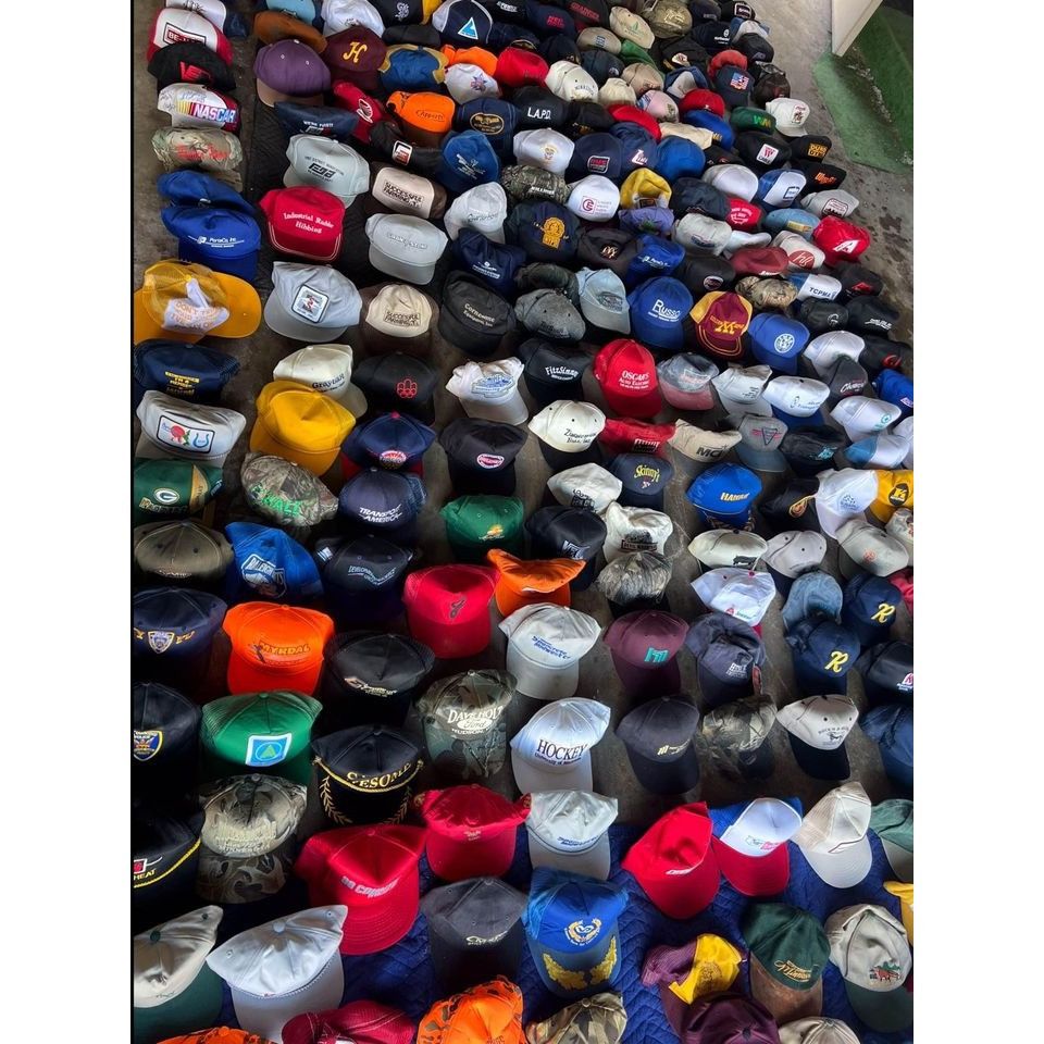 Other Mystery Lot Of 5 Vintage Hat Caps Snapback, Rope, Trucker, M Size ONE SIZE - 4 Thumbnail