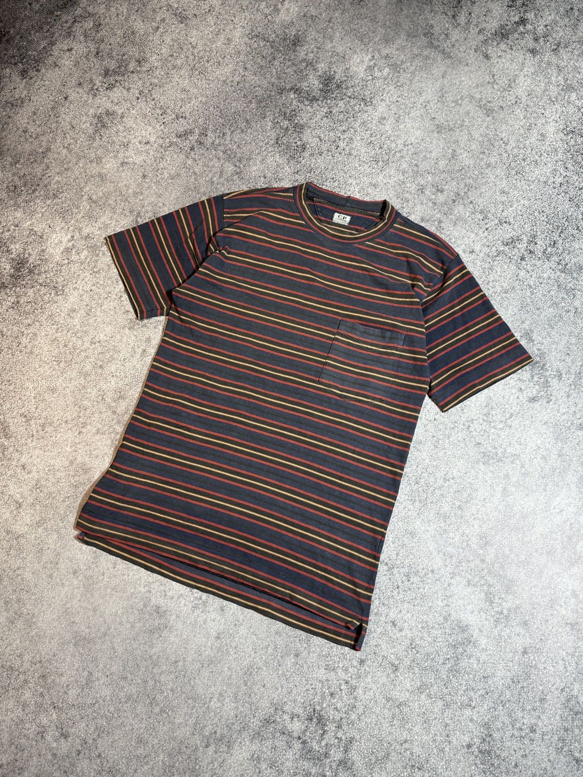Vintage C.P.Company T-shirt 90s Streetwear Casual Style Rare