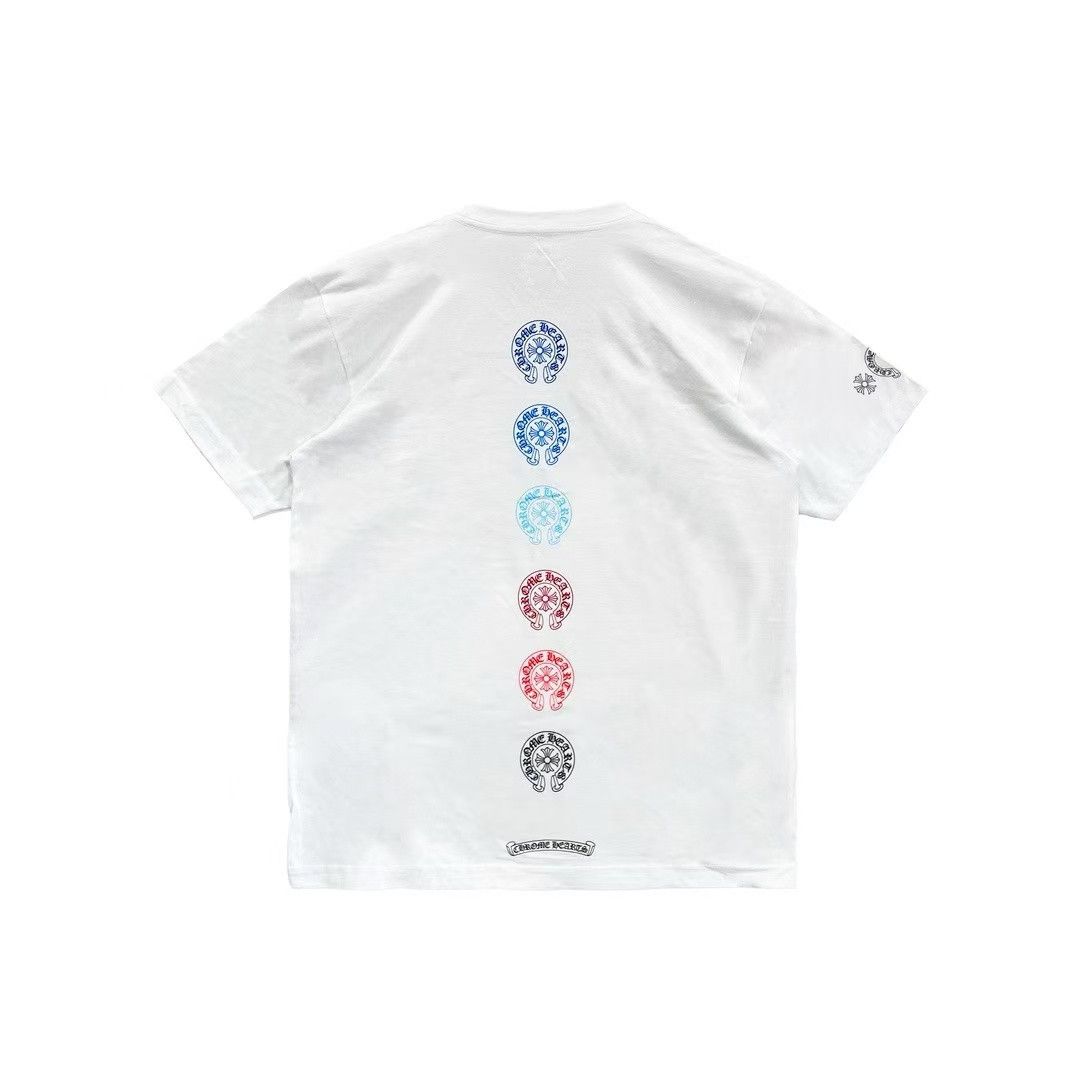 トップス CHROME HEARTS HORSESHOE BABY ROLLER TEE CHROME HEARTS HORSESHOE BABY ROLLER TEE