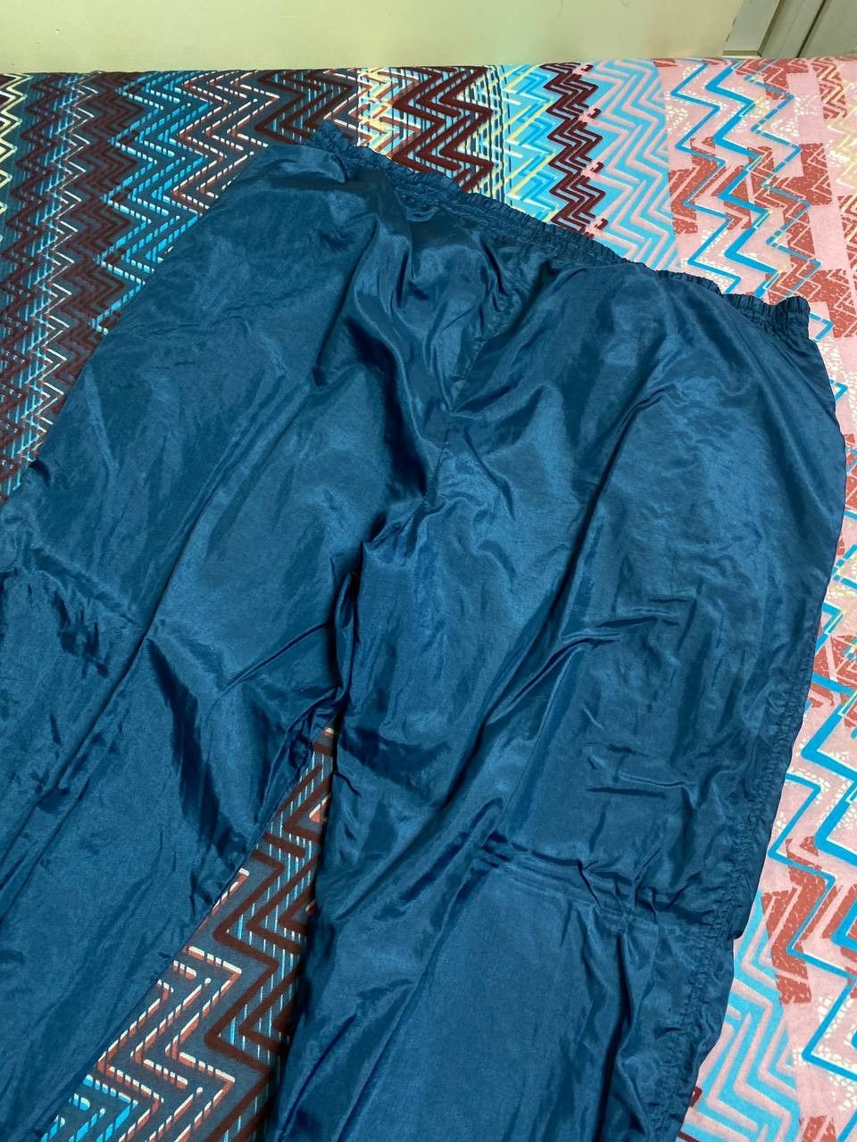 Nike Vintage NIKE logo Casual Pants blue Y2K size XL Size US 36 / EU 52 - 20 Thumbnail