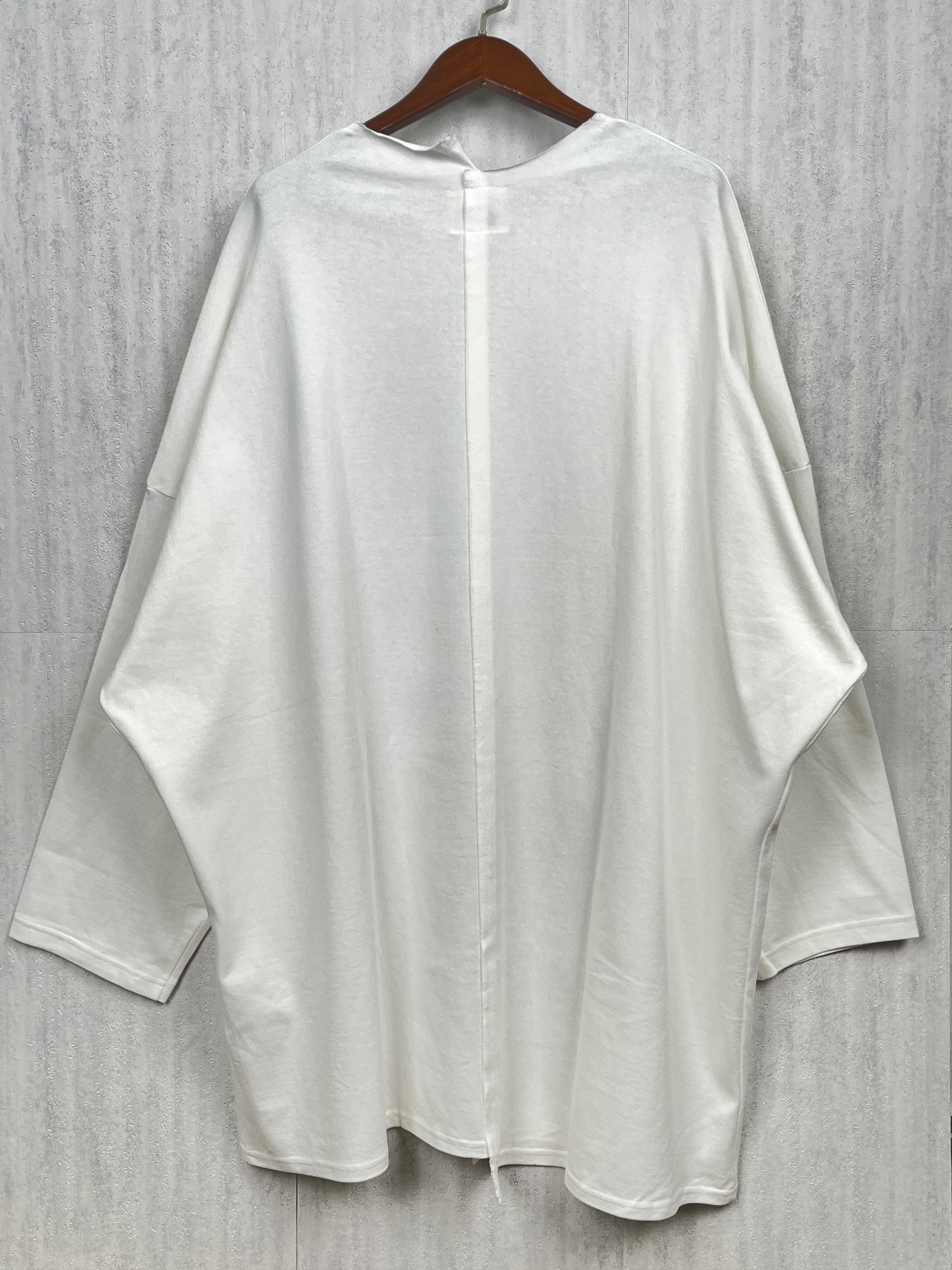 Yohji Yamamoto "Make Love Not War" Long Sleeve Graphic T-Shirt Size US M / EU 48-50 / 2 - 2 Thumbnail