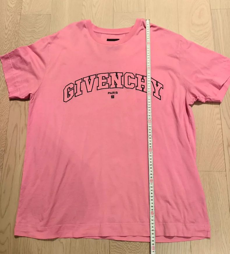 Givenchy Givenchy Men's Pink Short Sleeve T-Shirt, TEE Size US XL / EU 56 / 4 - 7 Thumbnail