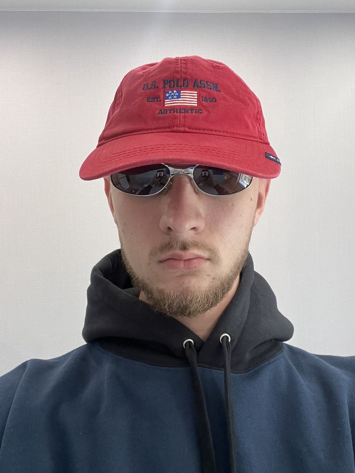 U.S. Polo Assn. × Vintage Vintage cap US Polo uspa fade red 5 panel USA Size ONE SIZE - 4 Thumbnail