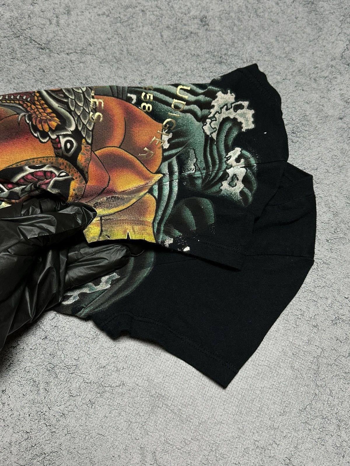 Christian Audigier × Ed Hardy × Vintage Ed Hardy Christian Audigier Snake Dress y2k all over print Size S / US 4 / IT 40 - 11 Thumbnail