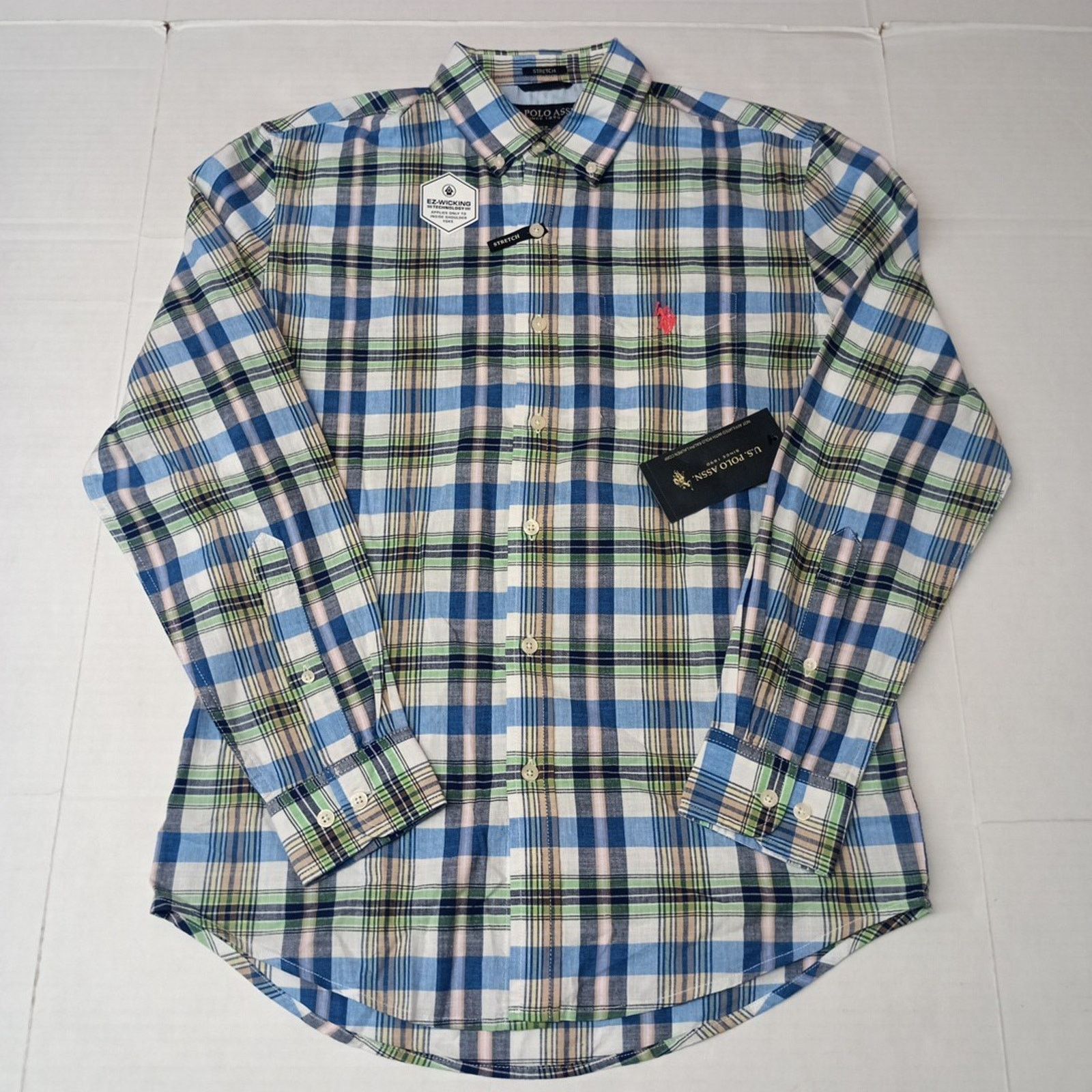 U.S. Polo Assn. U.S. Polo Assn. Button Woven Shirt Men's S Multicolor Plaid Size US S / EU 44-46 / 1 - 1 Thumbnail