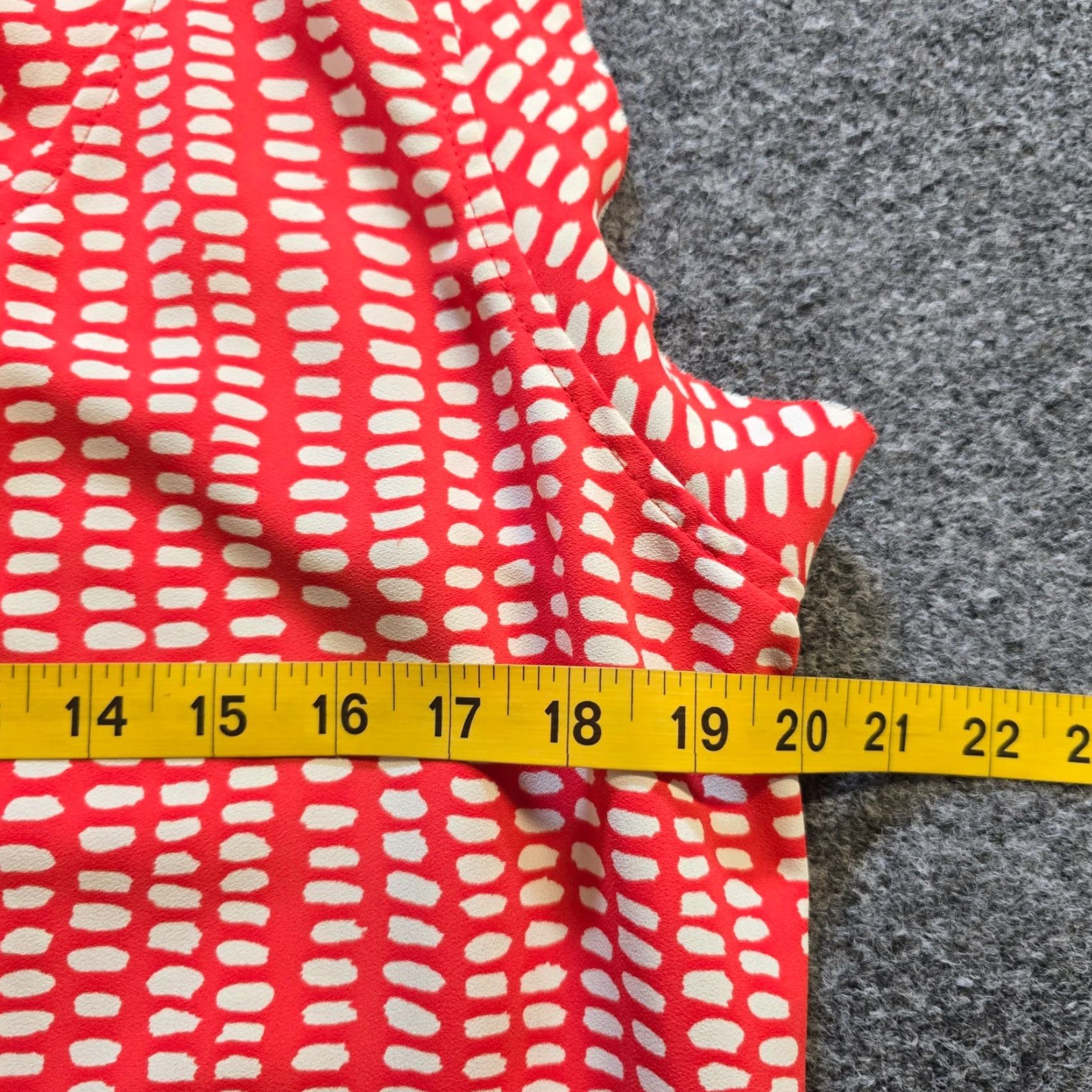Vintage Cabi Top Shirt Womens S Red Polka Dot Sleeveless Tank Casual Size S / US 4 / IT 40 - 5 Thumbnail