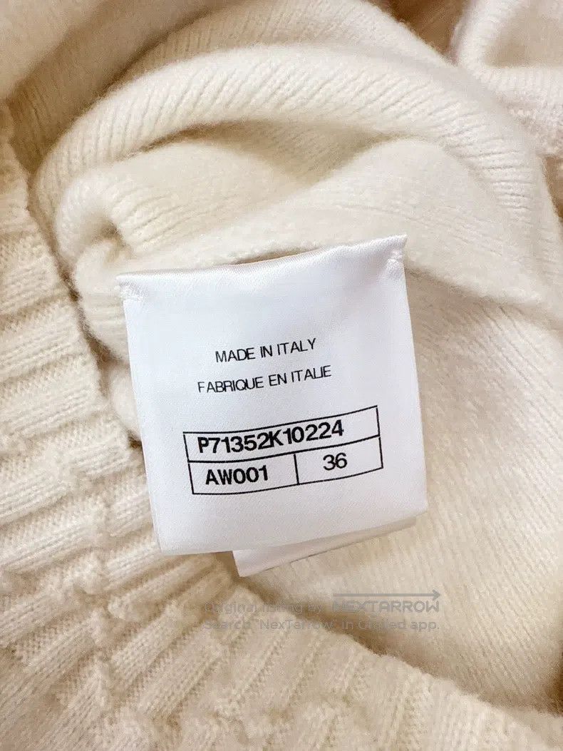 Chanel Chanel Off-white knitted sleeveless dress Size XS / US 0-2 / IT 36-38 - 7 Thumbnail