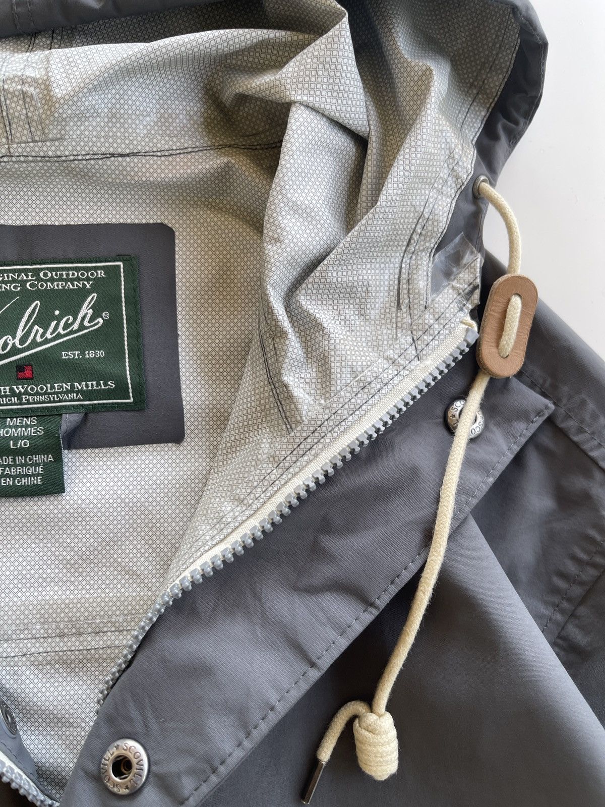 Woolrich Woolen Mills Woolrich WaterProof Hoodie Jacket Size US L / EU 52-54 / 3 - 10 Thumbnail
