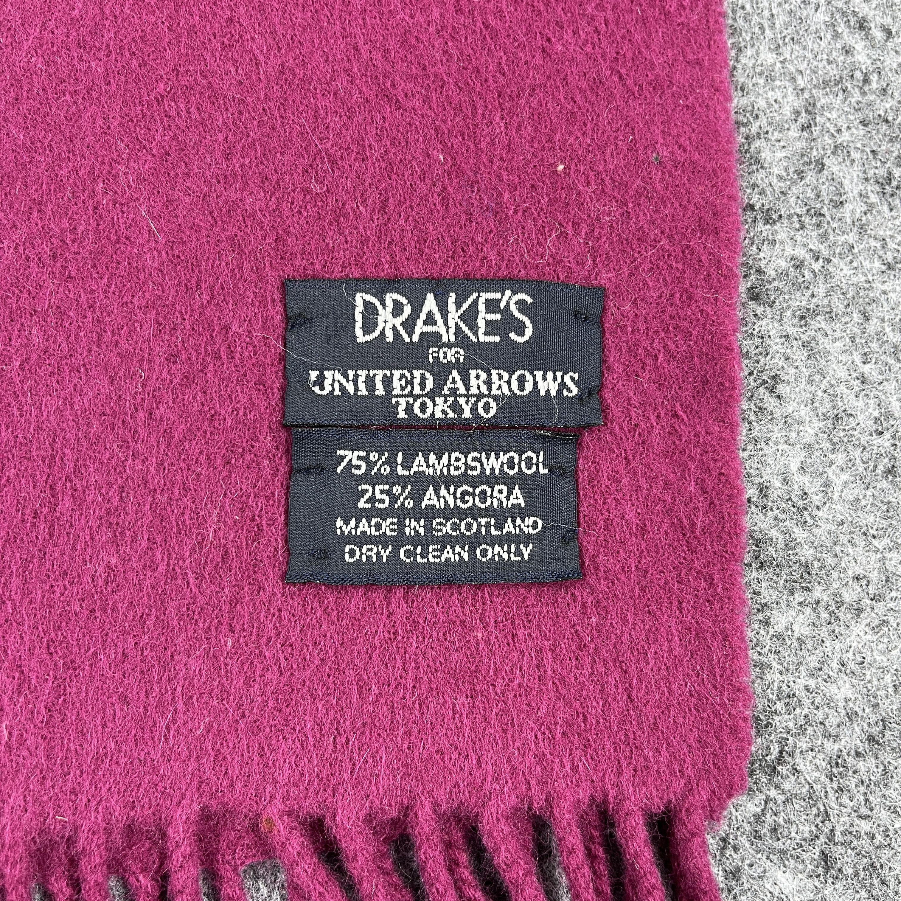 Drake's × United Arrows Drake Scarf / Muffler / Neckwear T1042 Size ONE SIZE - 14 Thumbnail