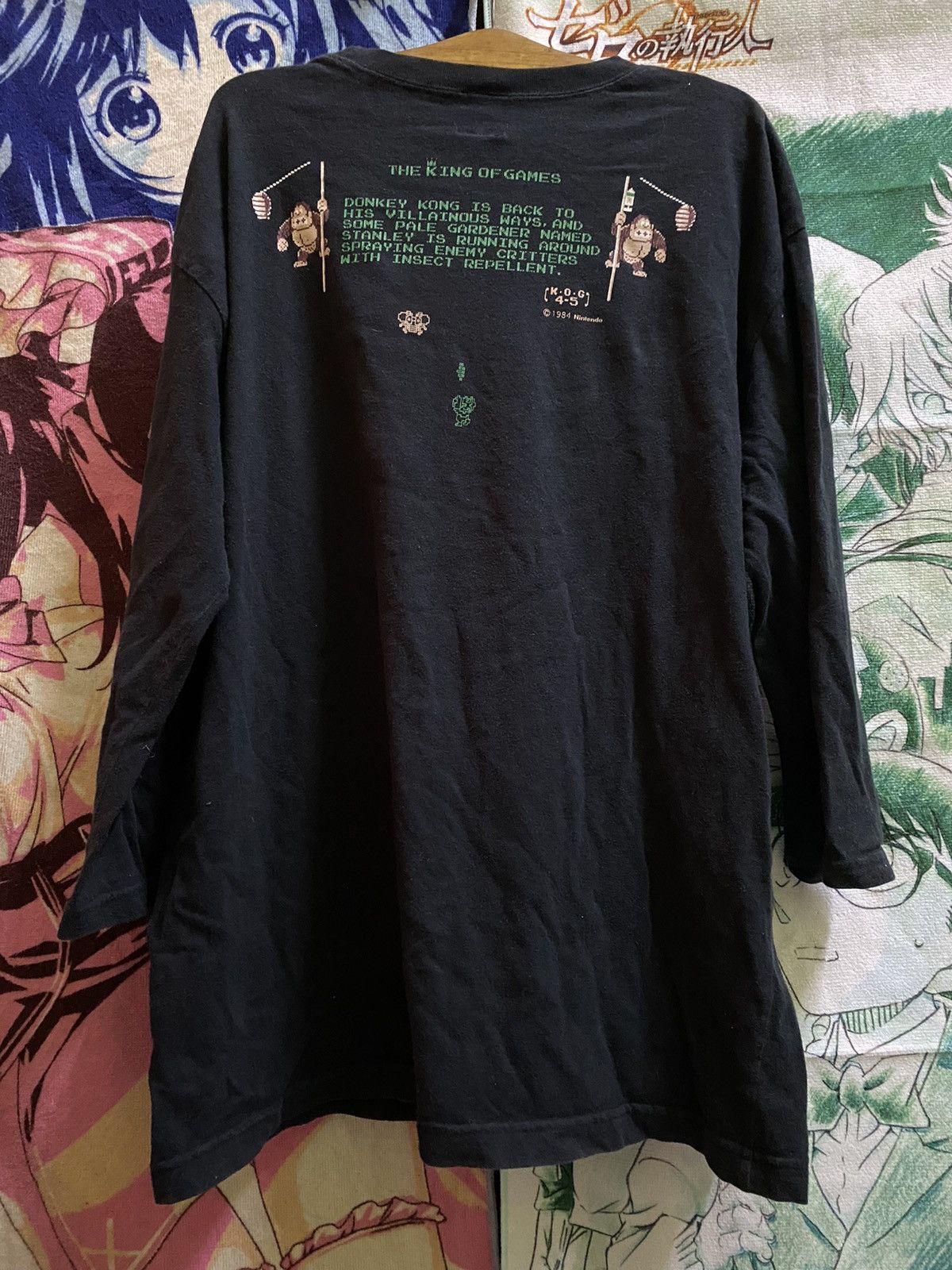 Playstation × Vintage Vintage Donkey Kong 3 quarter Tee Size US L / EU 52-54 / 3 - 1 Thumbnail