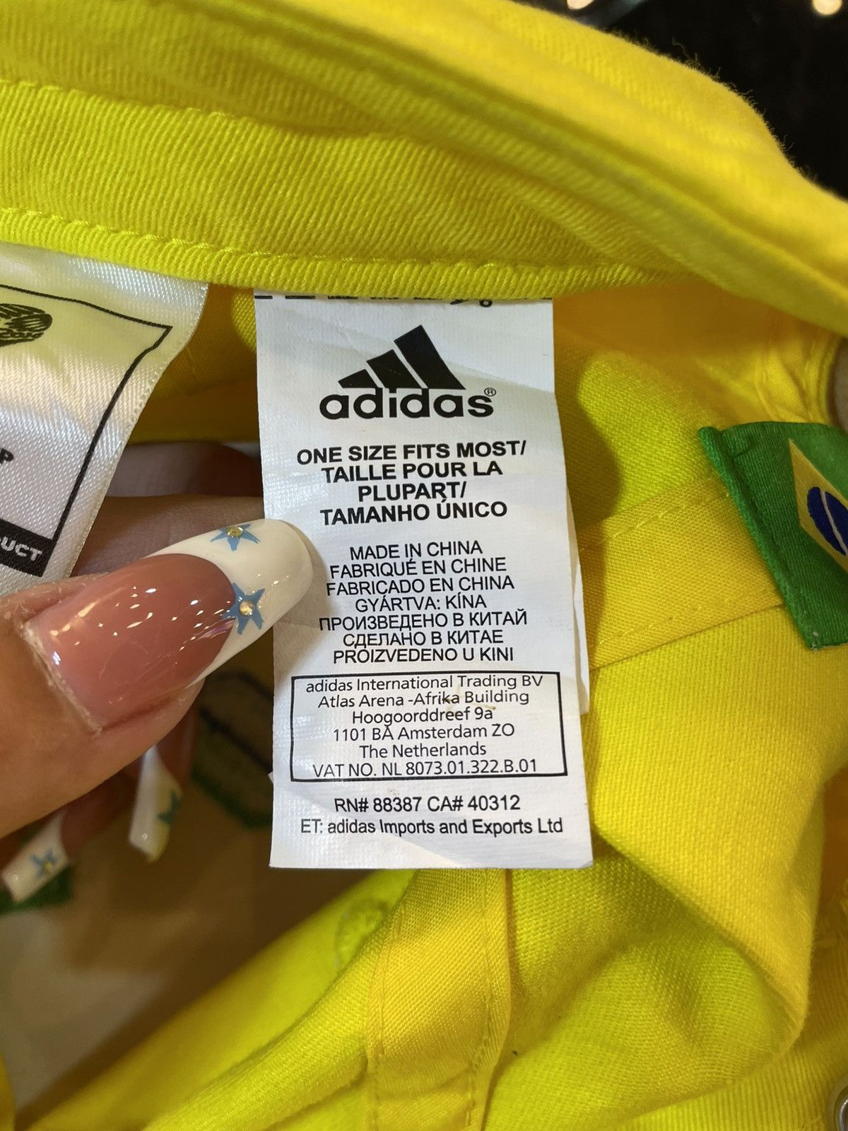 Adidas 2014 Adidas Brazill Football Cap Size ONE SIZE - 13 Thumbnail