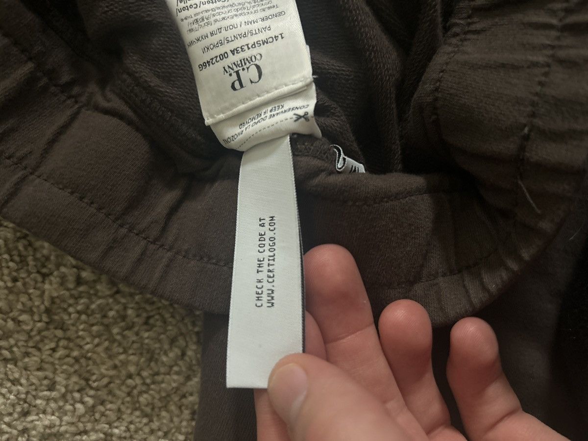 C.P. Company C.P. Company Stone Island Jogger Sweatpants Brown Drawstring Size US 30 / EU 46 - 8 Thumbnail
