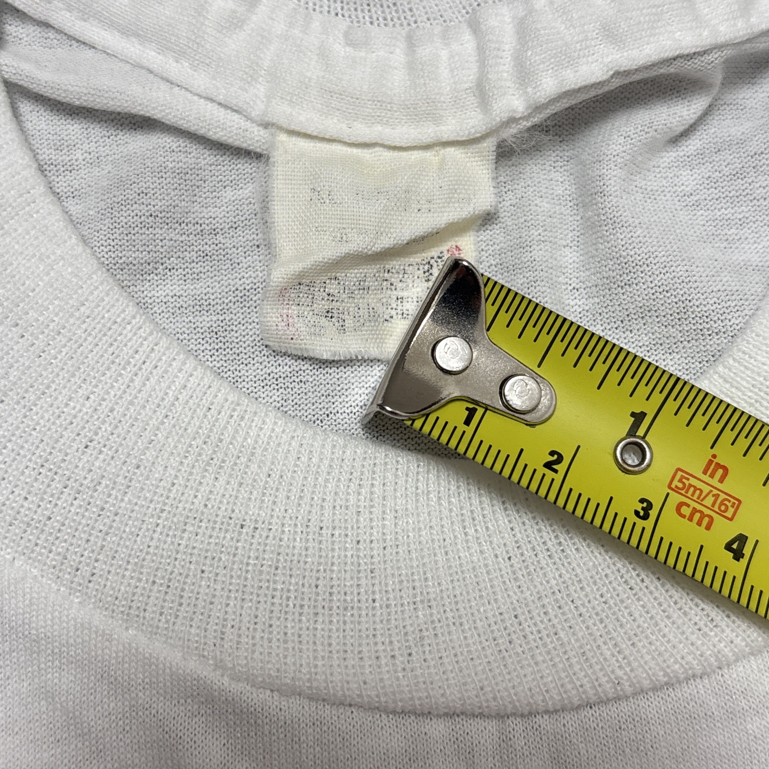 Vintage Vintage 80s T Shirt Single Stitch Screen Stars Blood Donor Size US L / EU 52-54 / 3 - 6 Thumbnail