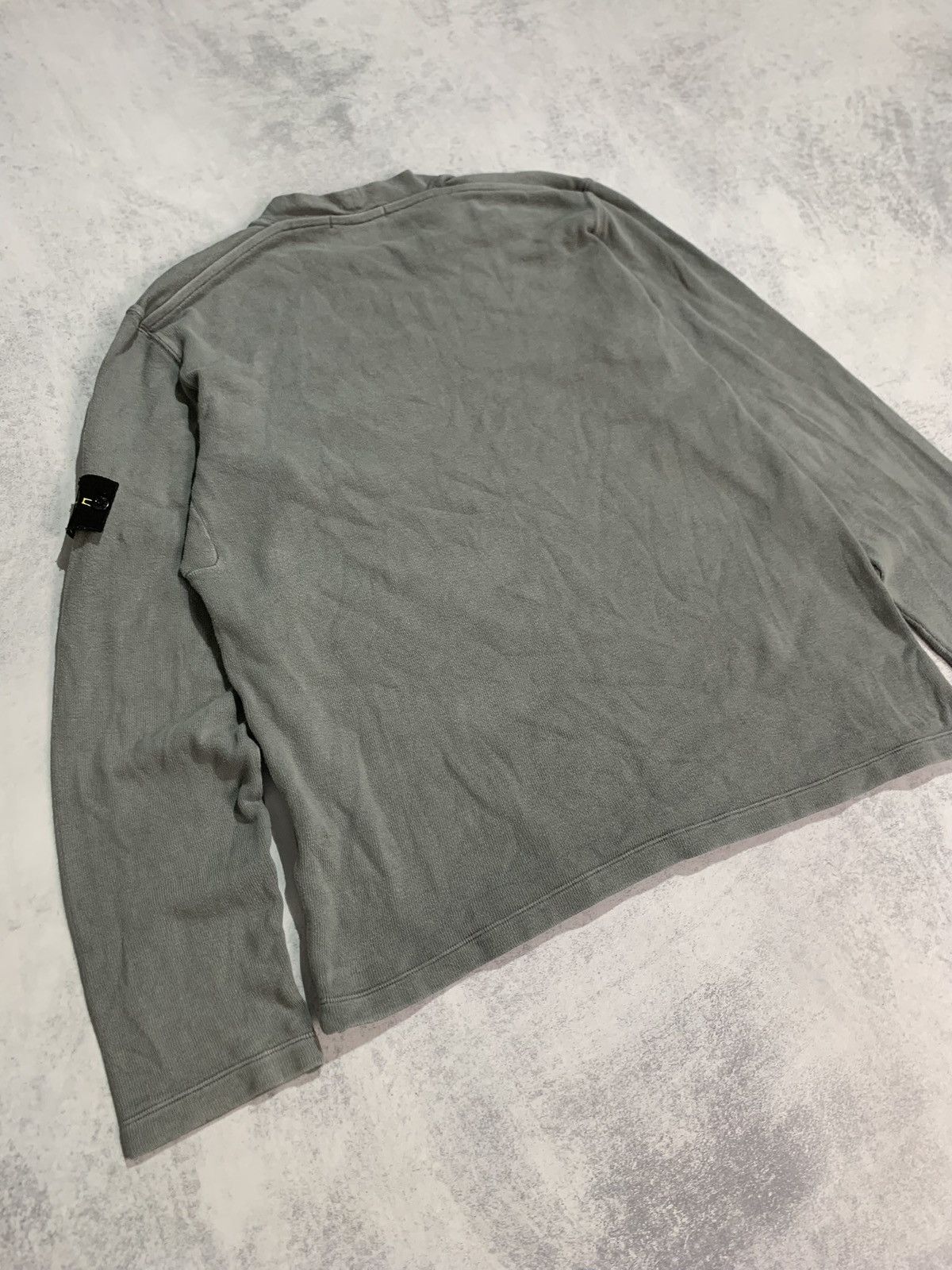 Stone Island Vintage Stone Island AW 2007 Sweatshirt Crewneck Grey Italy Size US L / EU 52-54 / 3 - 11 Thumbnail