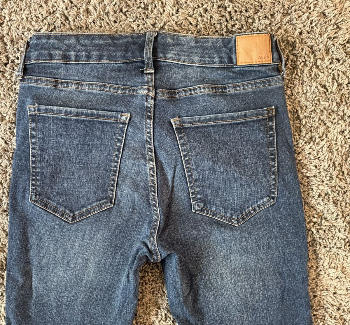 Aeropostale Aeropostale High Rise Jeans Women’s Size 8 Blue Stretch Size 30" / US 8 / IT 44 - 12 Thumbnail