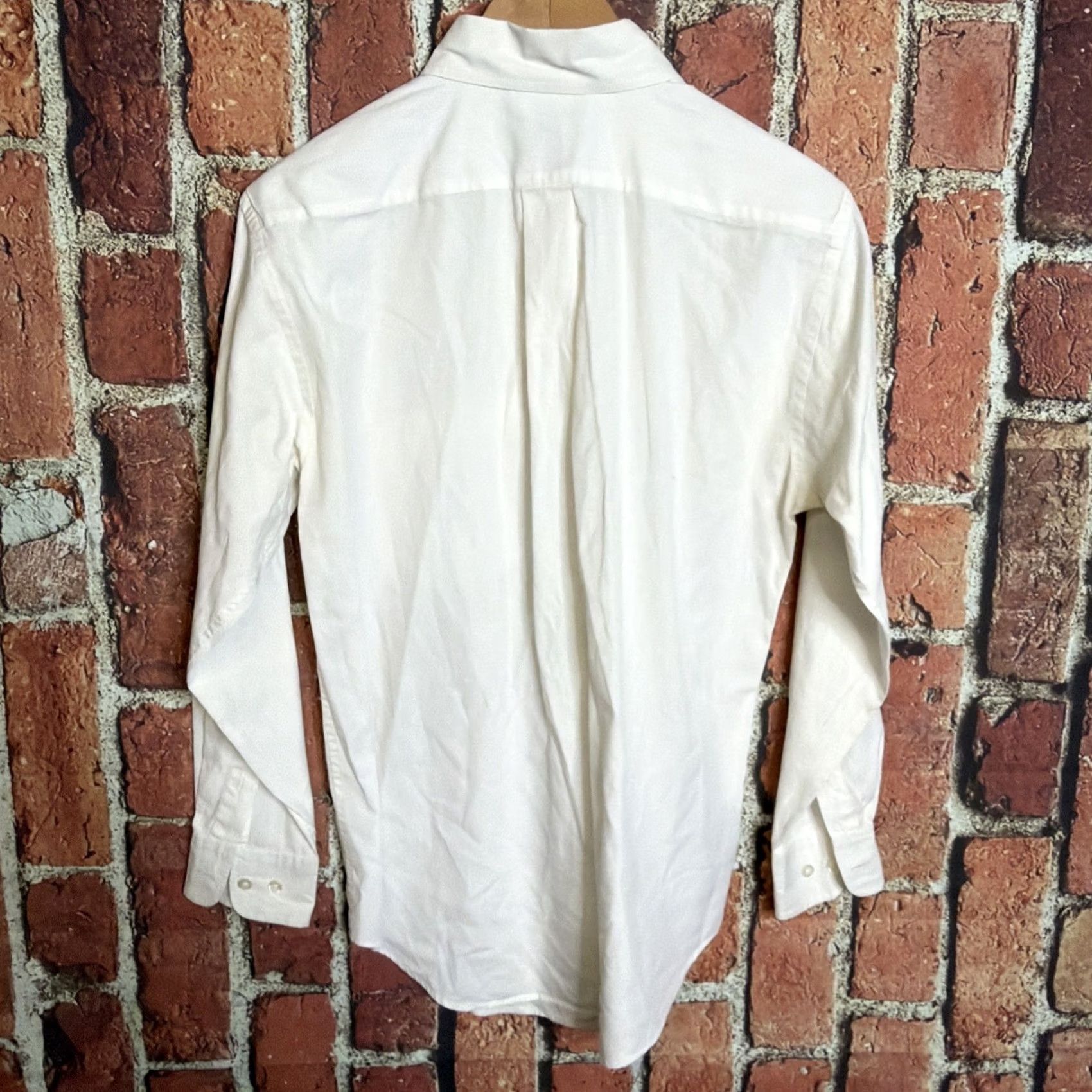 Ralph Lauren Ralph Lauren Button Shirt Women’s Size 4 Crest Logo Embroidered Cotton White Shirt Size S / US 4 / IT 40 - 4 Thumbnail