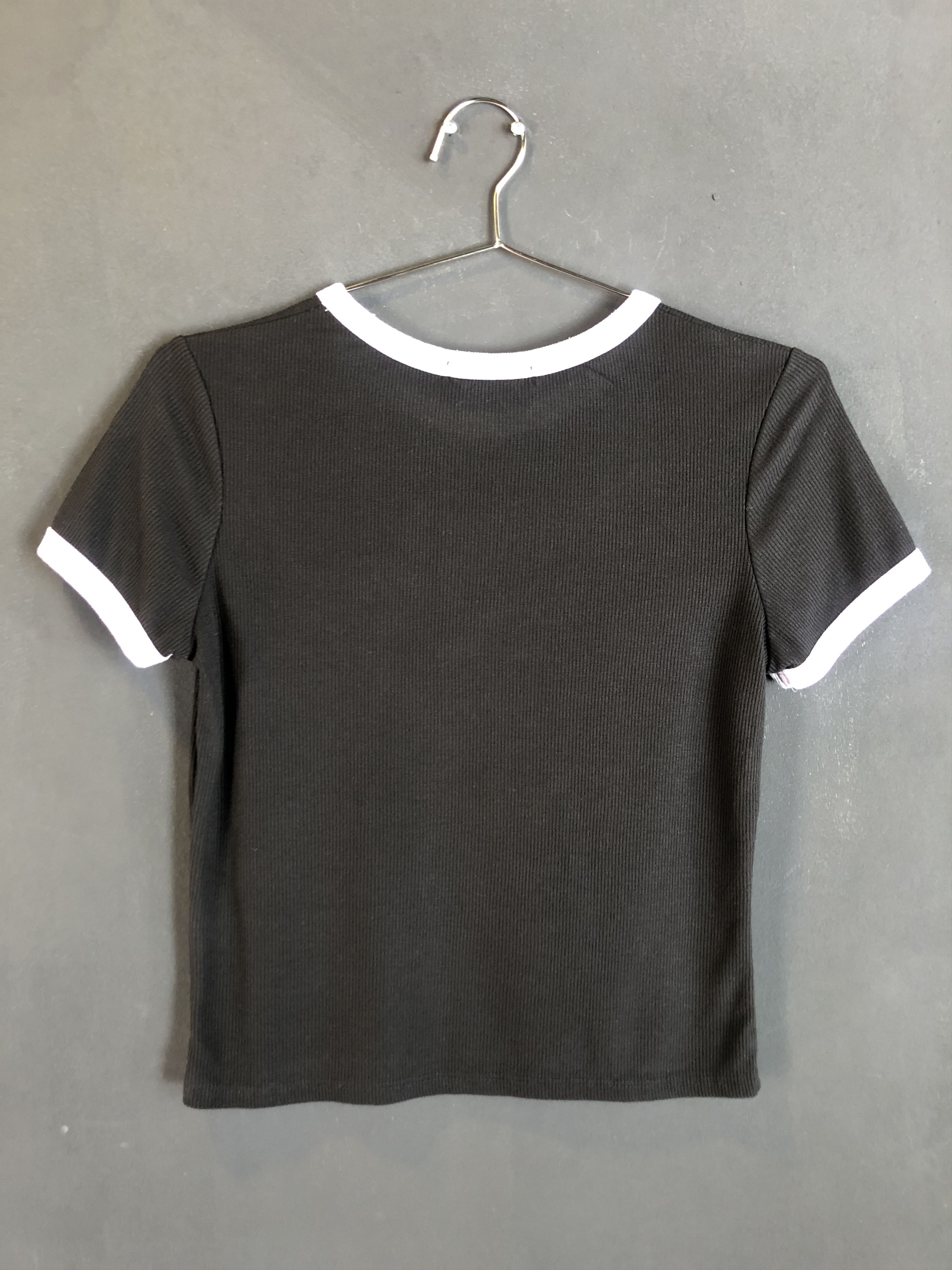 Other Faded Rose 'Written in the Stars' Baby Tee Size L / US 10 / IT 46 - 3 Thumbnail