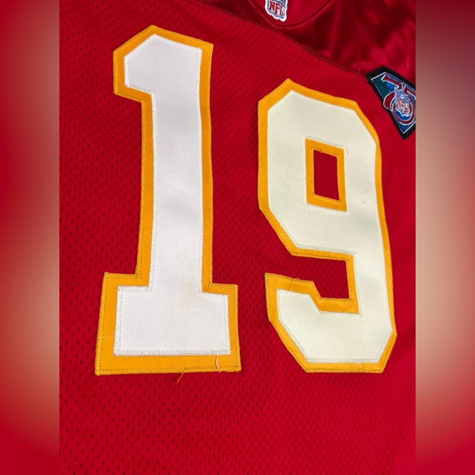 Wilson Wilson Pro Line Authentic #19 MONTANA Chiefs Jersey RARE Size US XL / EU 56 / 4 - 3 Thumbnail