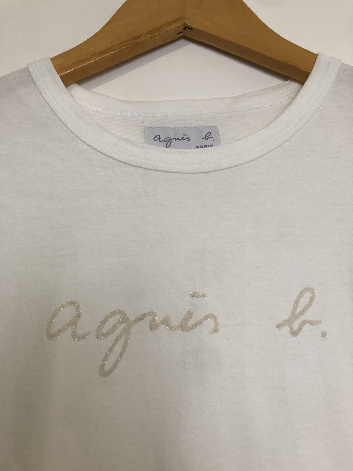 agnes b. Agnes B T-Shirt Size S / US 4 / IT 40 - 2 Thumbnail