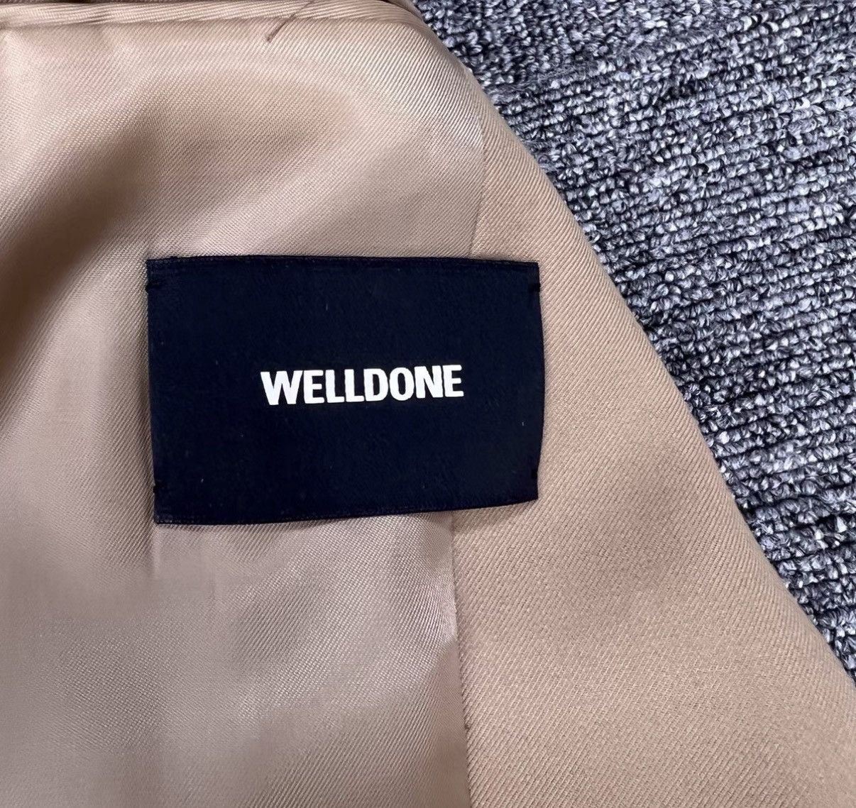 WE11DONE We11done Khaki Logo Blazer K12 Size XS / US 0-2 / IT 36-38 - 7 Thumbnail
