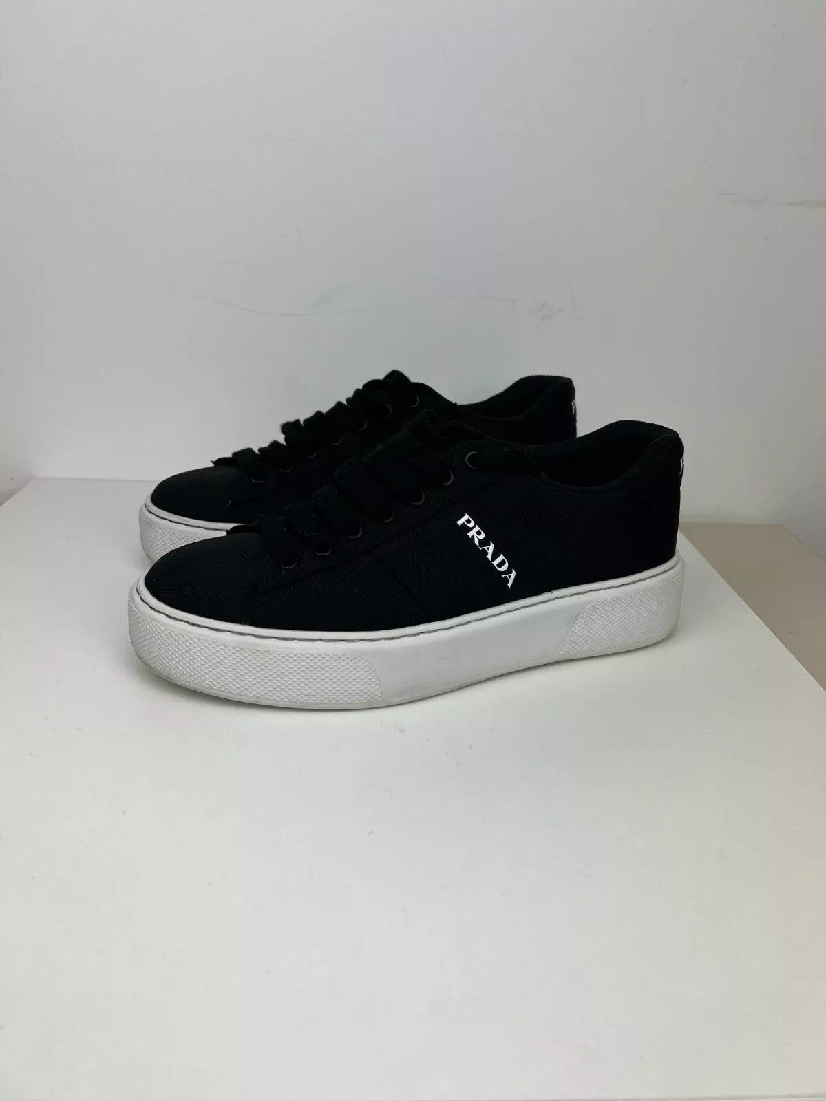 Prada 2EG357 Nylon Tech sneakers with logo