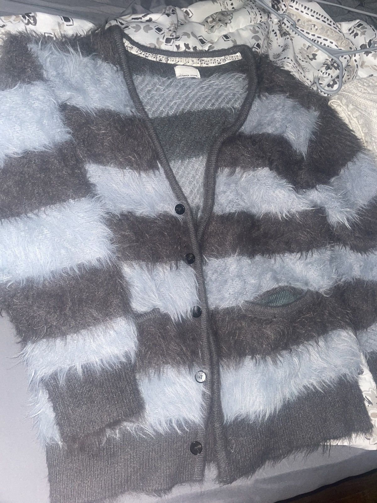 Number (N)ine Number (N)ine Mohair Cardigan Size US M / EU 48-50 / 2 - 2 Thumbnail
