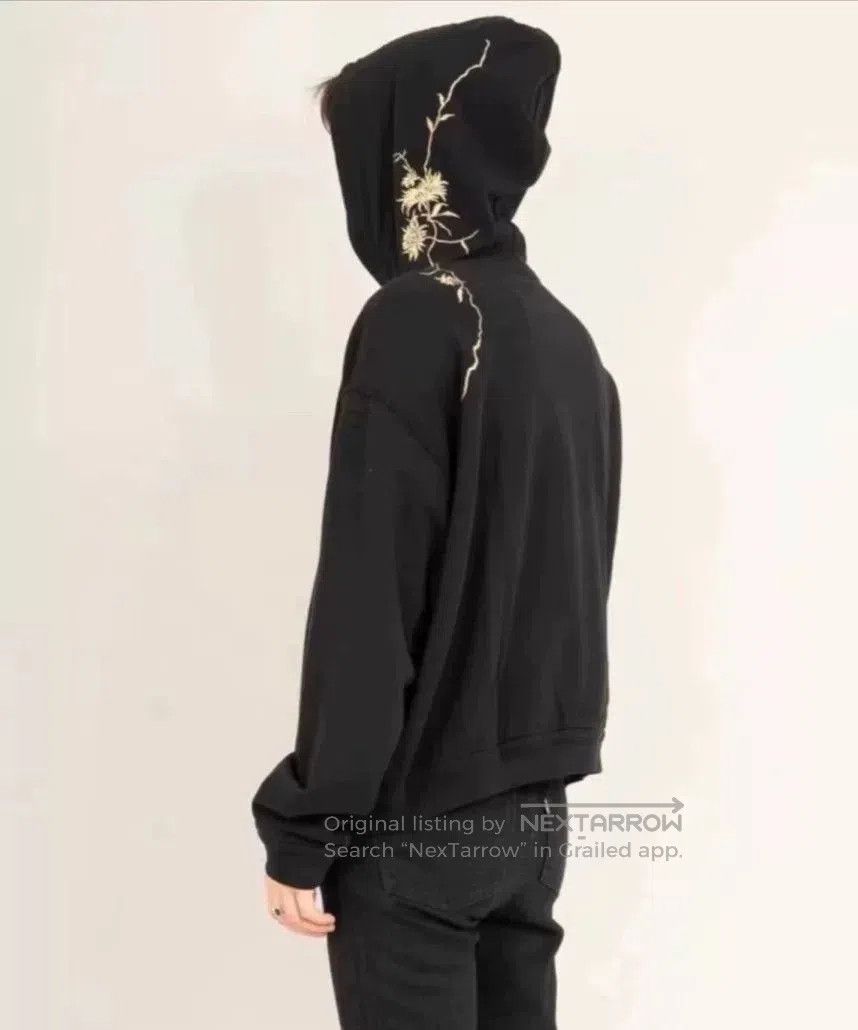 Haider Ackermann Haider Ackermann Embroidered Black Hoodie. Size XXS / US 00 / IT 34 - 8 Thumbnail